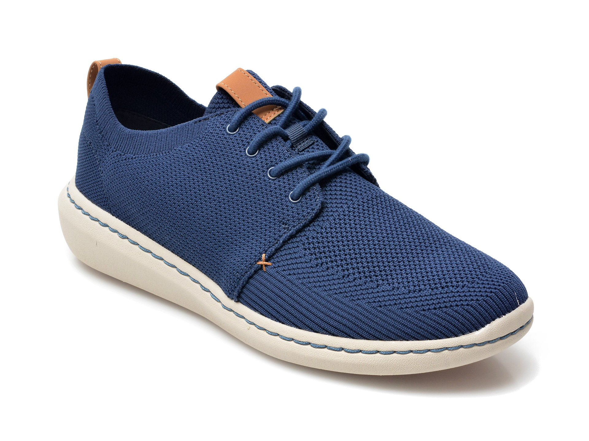 Pantofi sport CLARKS bleumarin, STEP URBAN MIX-T, din material textil Clarks