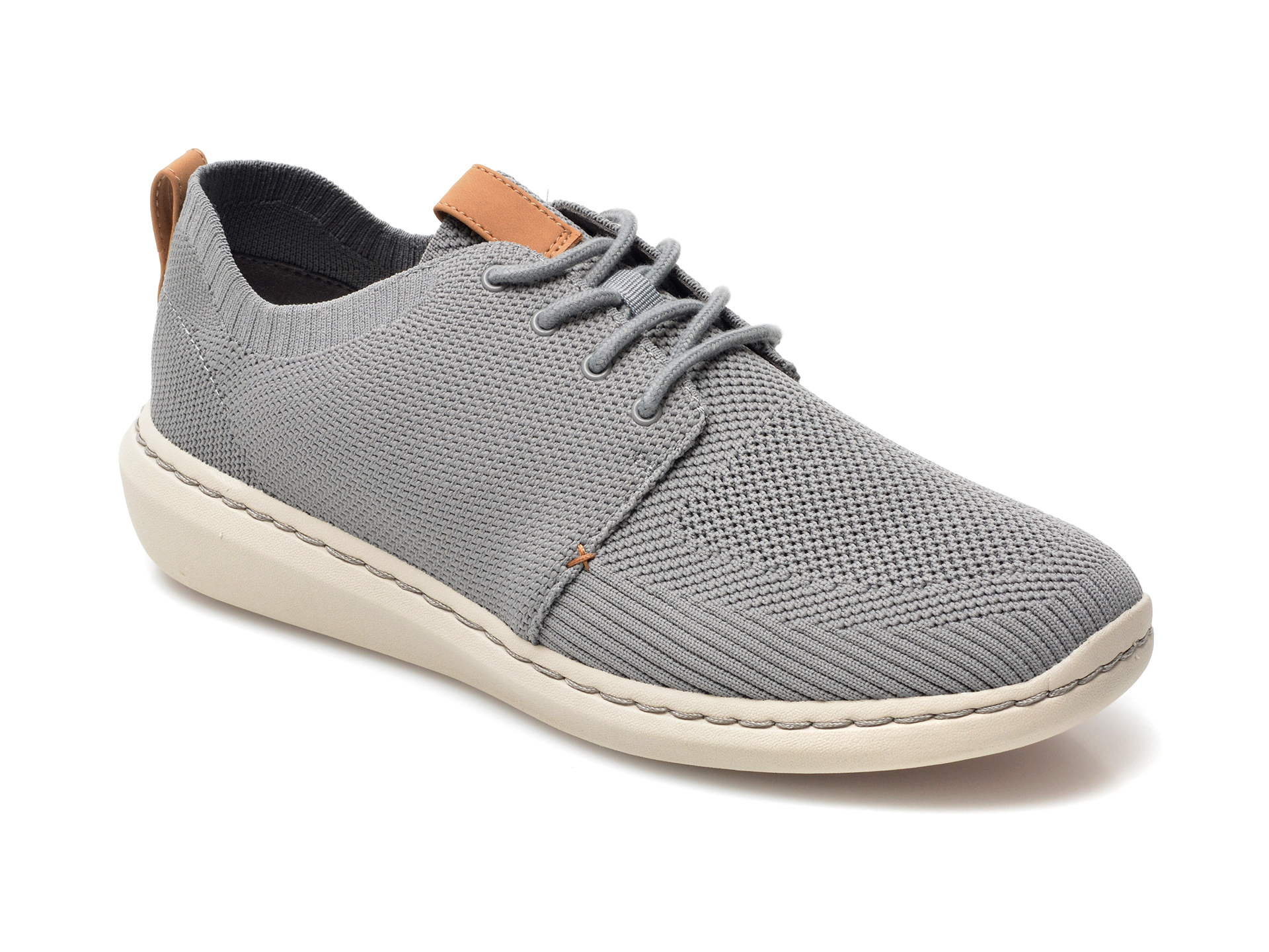 Pantofi sport CLARKS gri, STEP URBAN MIX, din material textil Clarks
