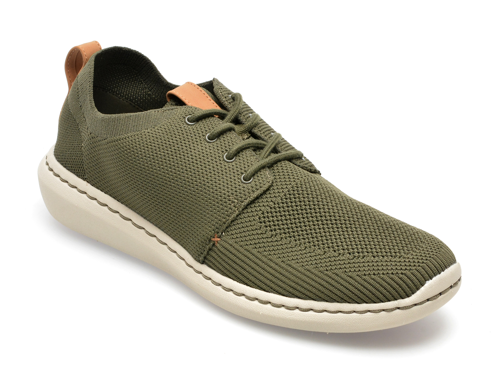 Pantofi sport CLARKS kaki, STEP URBAN MIX-T, din material textil BARBATI 2023-05-30