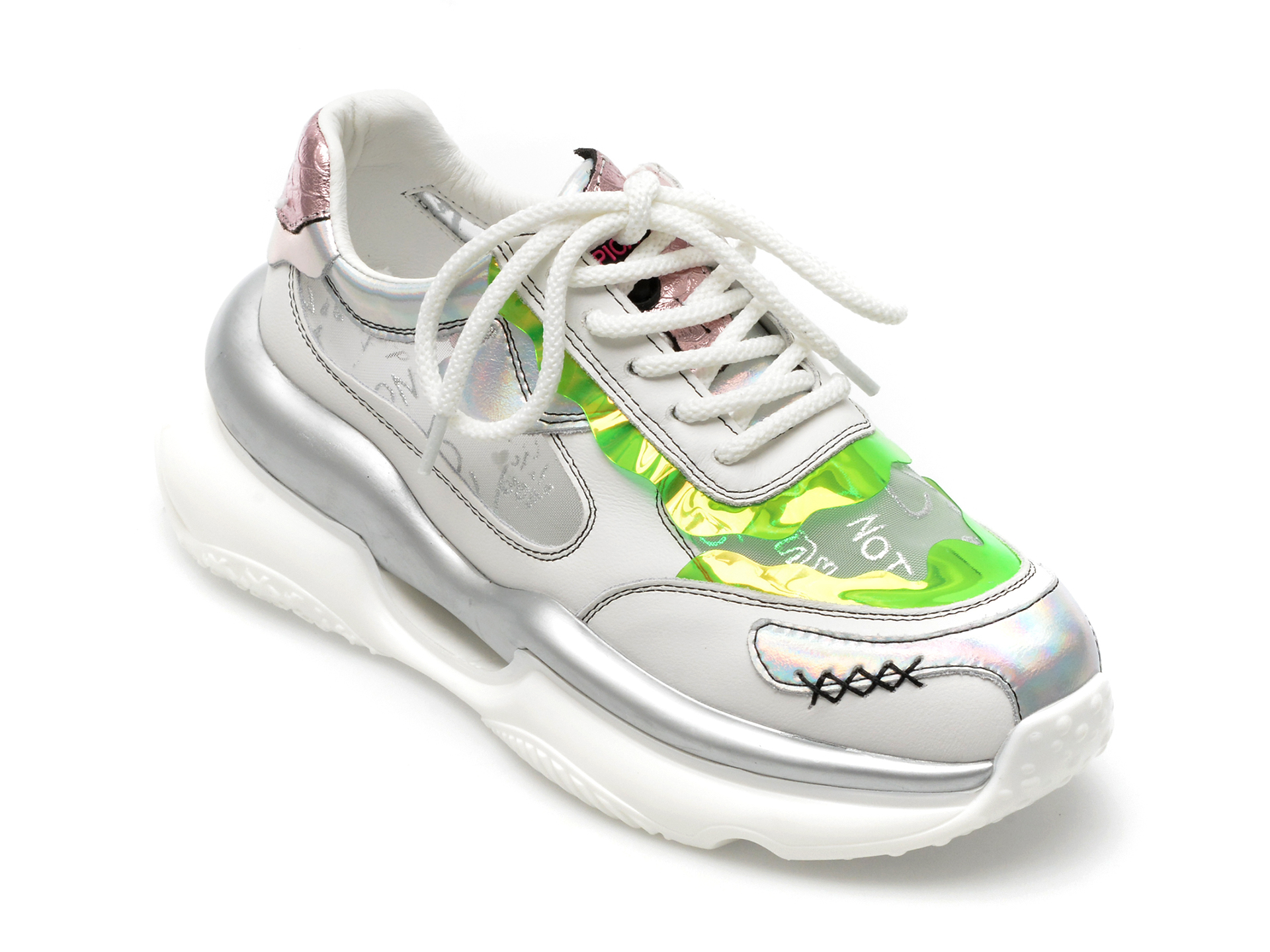 Pantofi sport EPICA gri, 5309, din material textil /femei/pantofi imagine super redus 2022