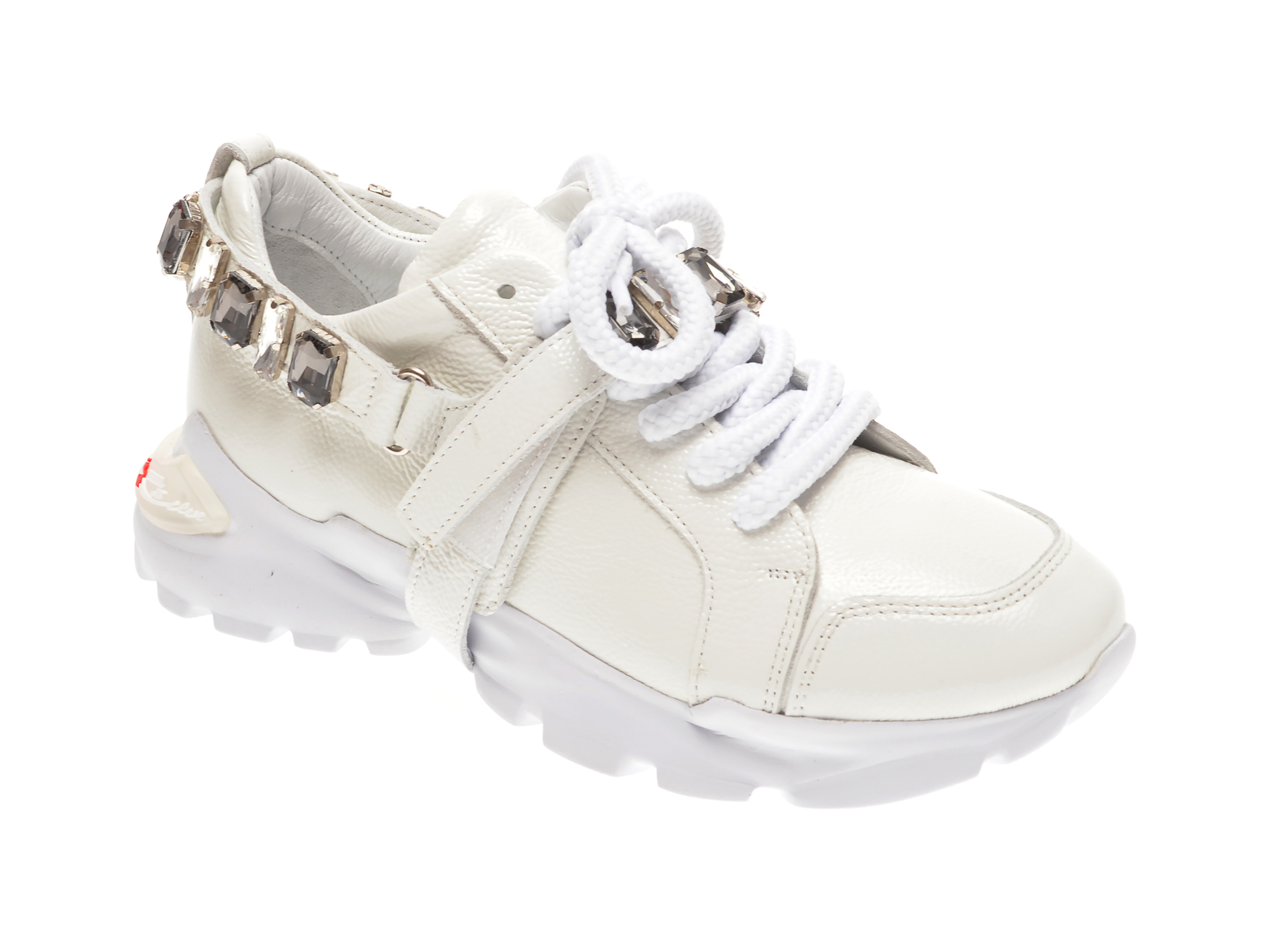 Pantofi sport FLAVIA PASSINI albi, 1353159, din piele naturala
