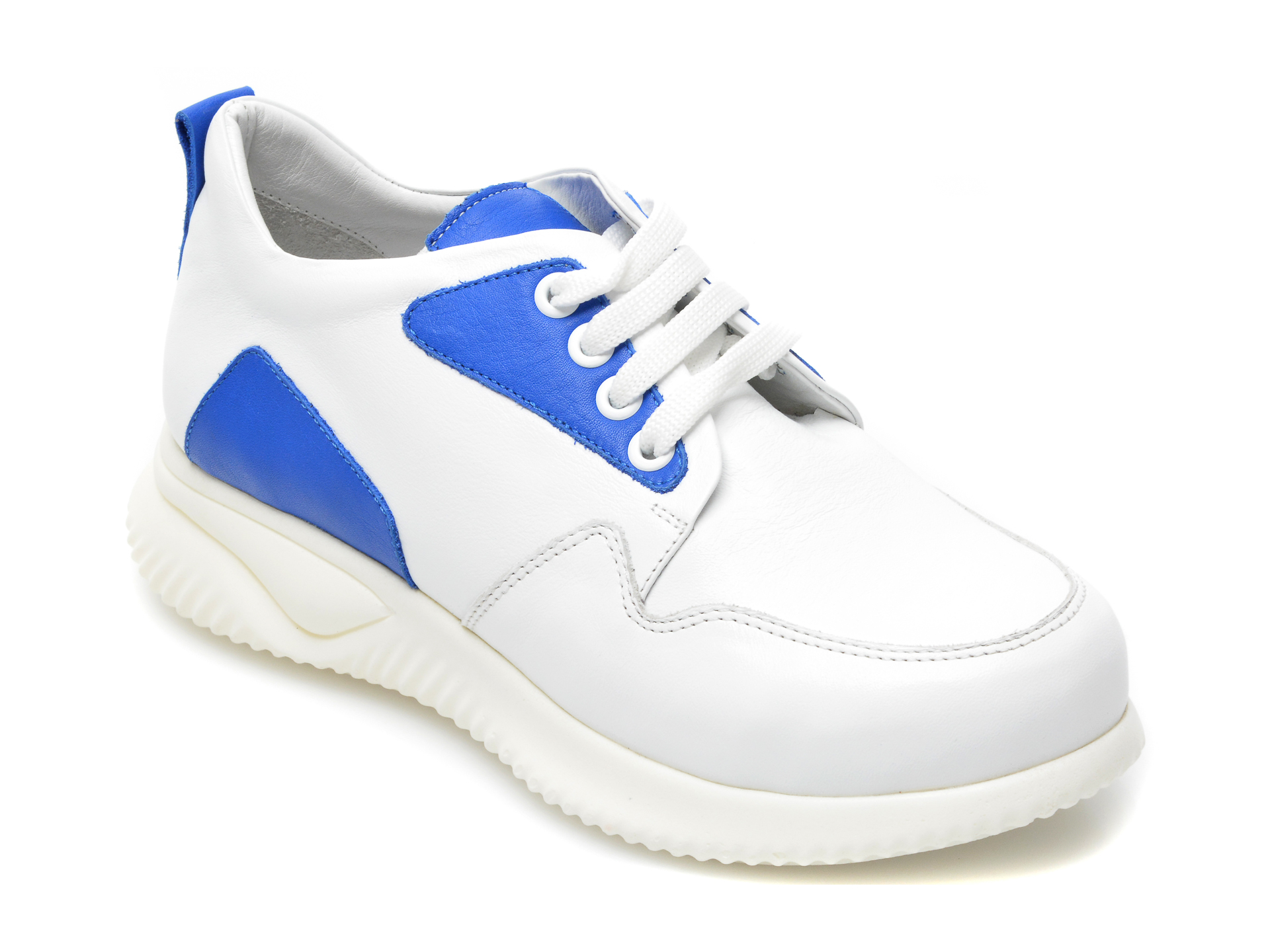 Pantofi sport FLAVIA PASSINI albi, 2468K, din piele naturala Flavia Passini