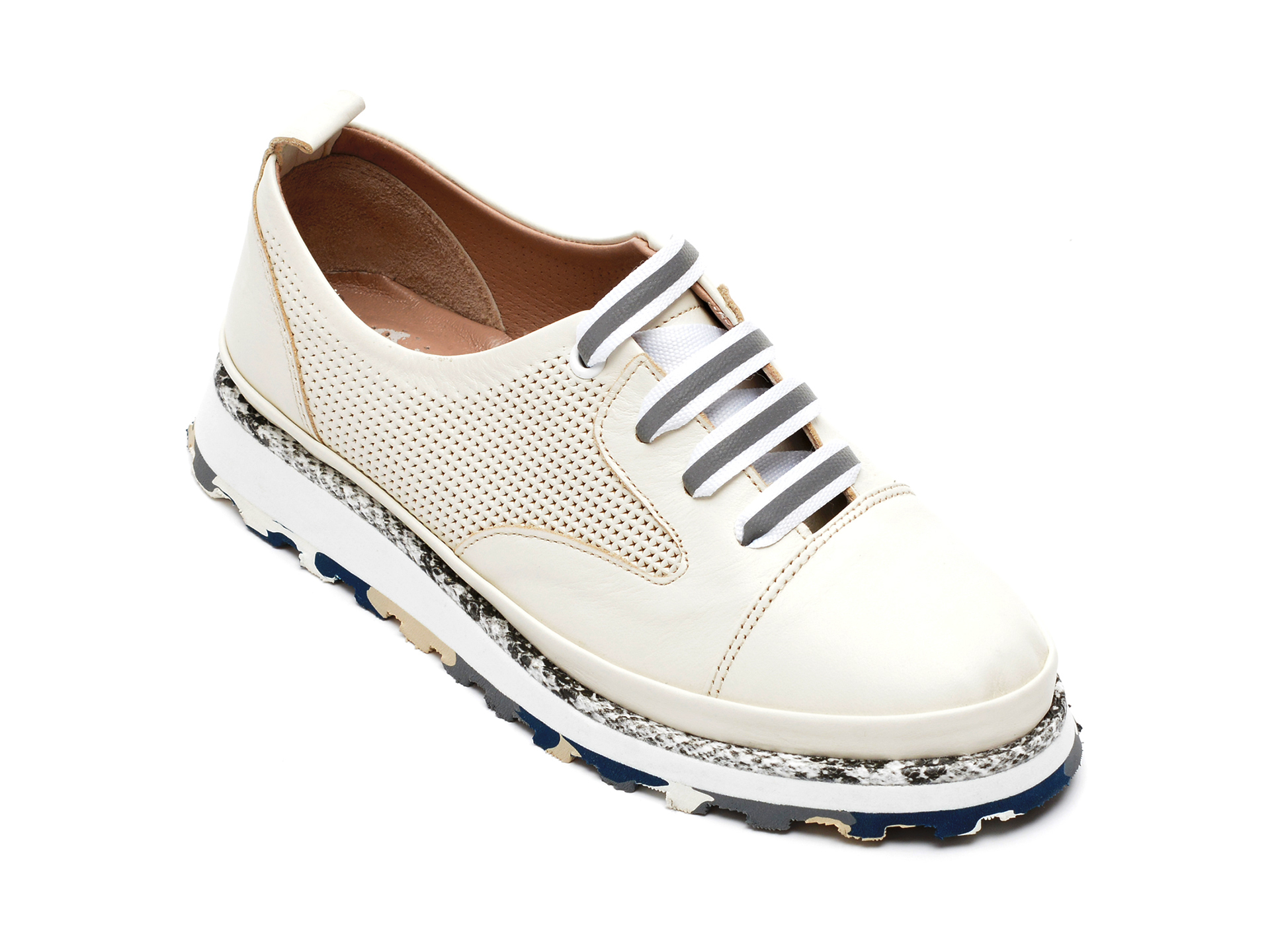Pantofi sport FLAVIA PASSINI bej, 1115025, din piele naturala Flavia Passini