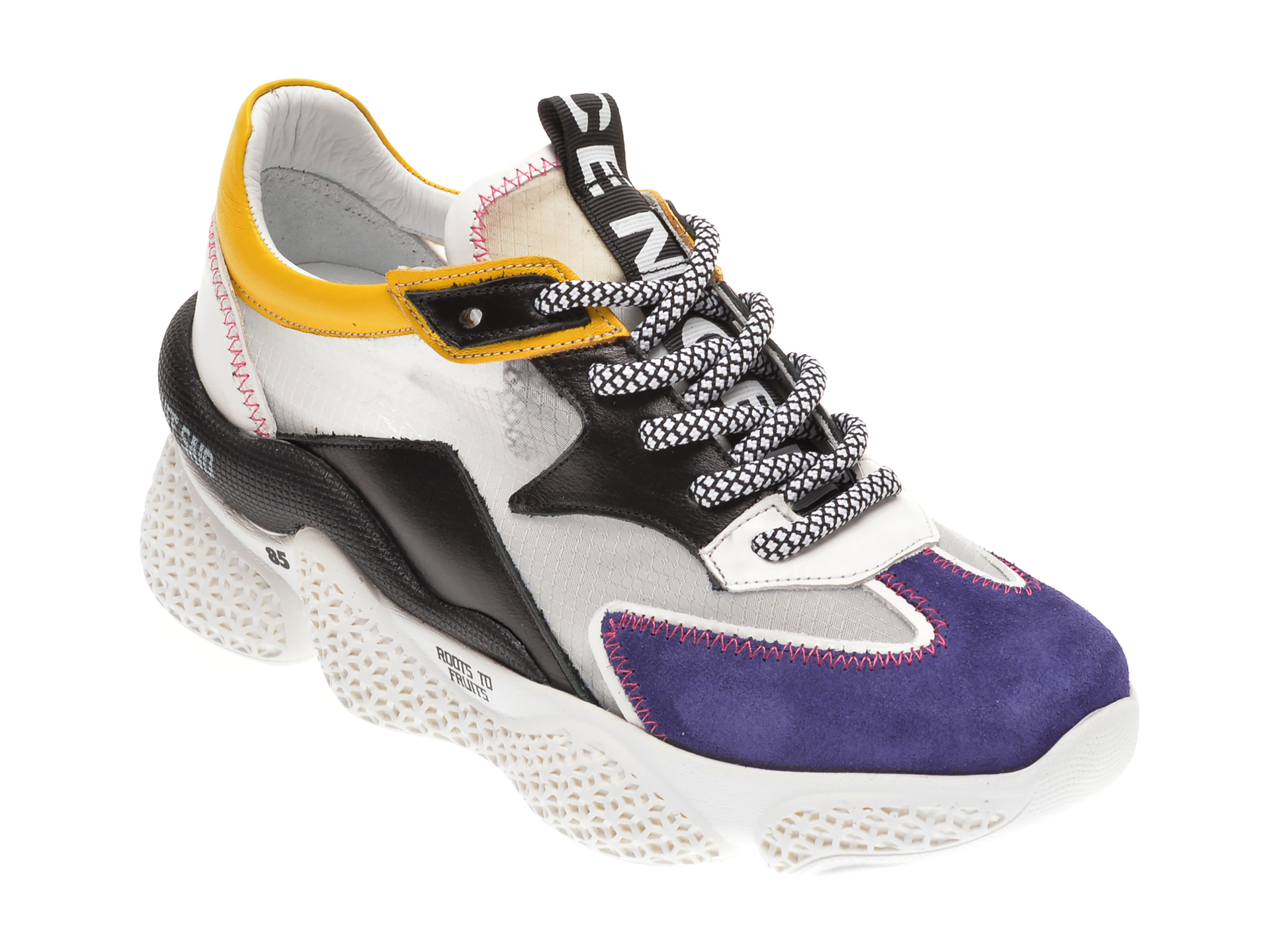 Pantofi sport FLAVIA PASSINI multicolor, 135P38, din material textil si piele naturala