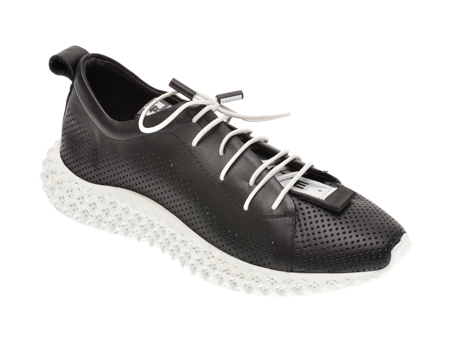 Pantofi sport FLAVIA PASSINI negri, 022605, din piele naturala