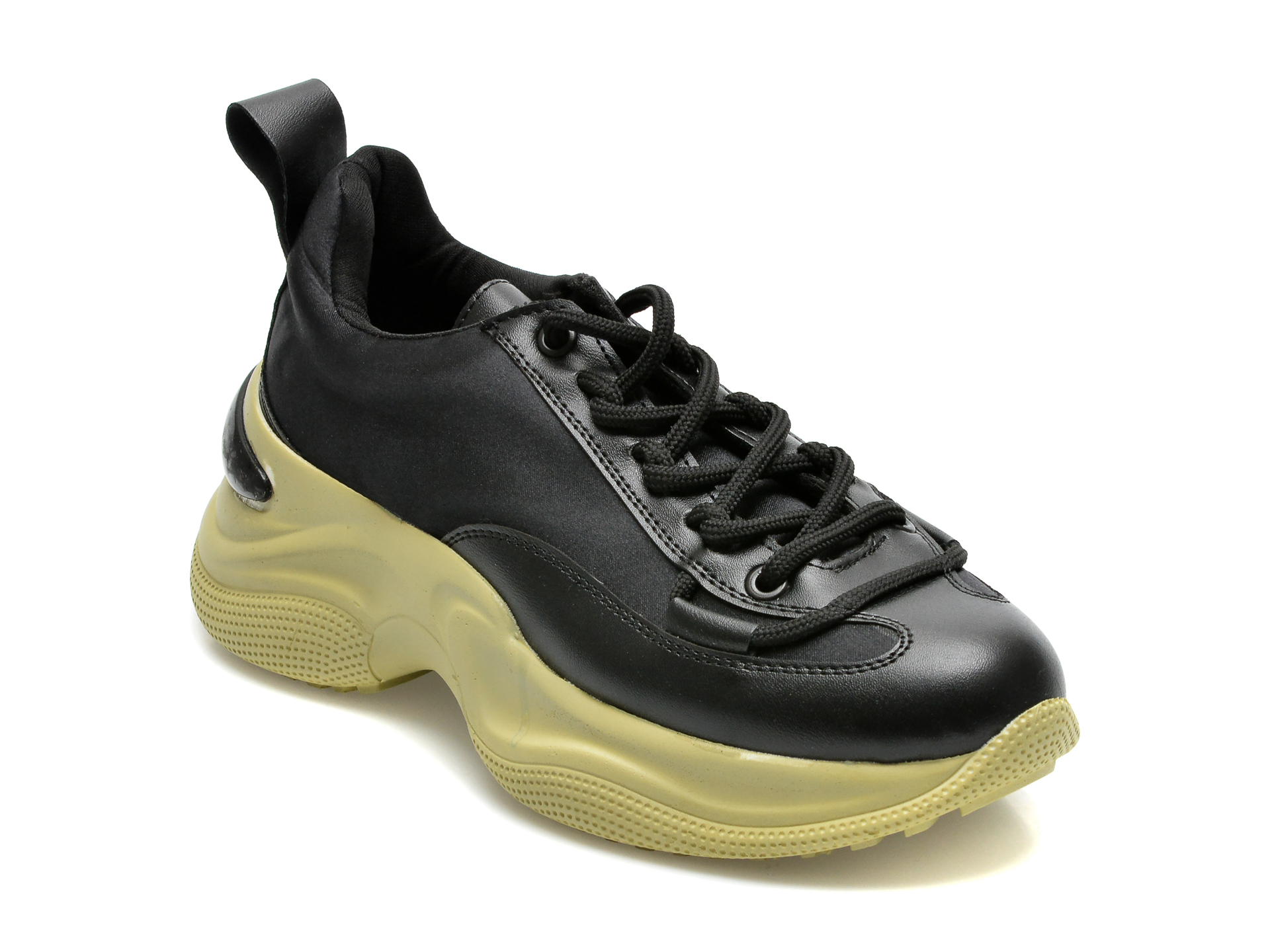 Pantofi sport FLAVIA PASSINI negri, OT1, din material textil /femei/pantofi imagine noua