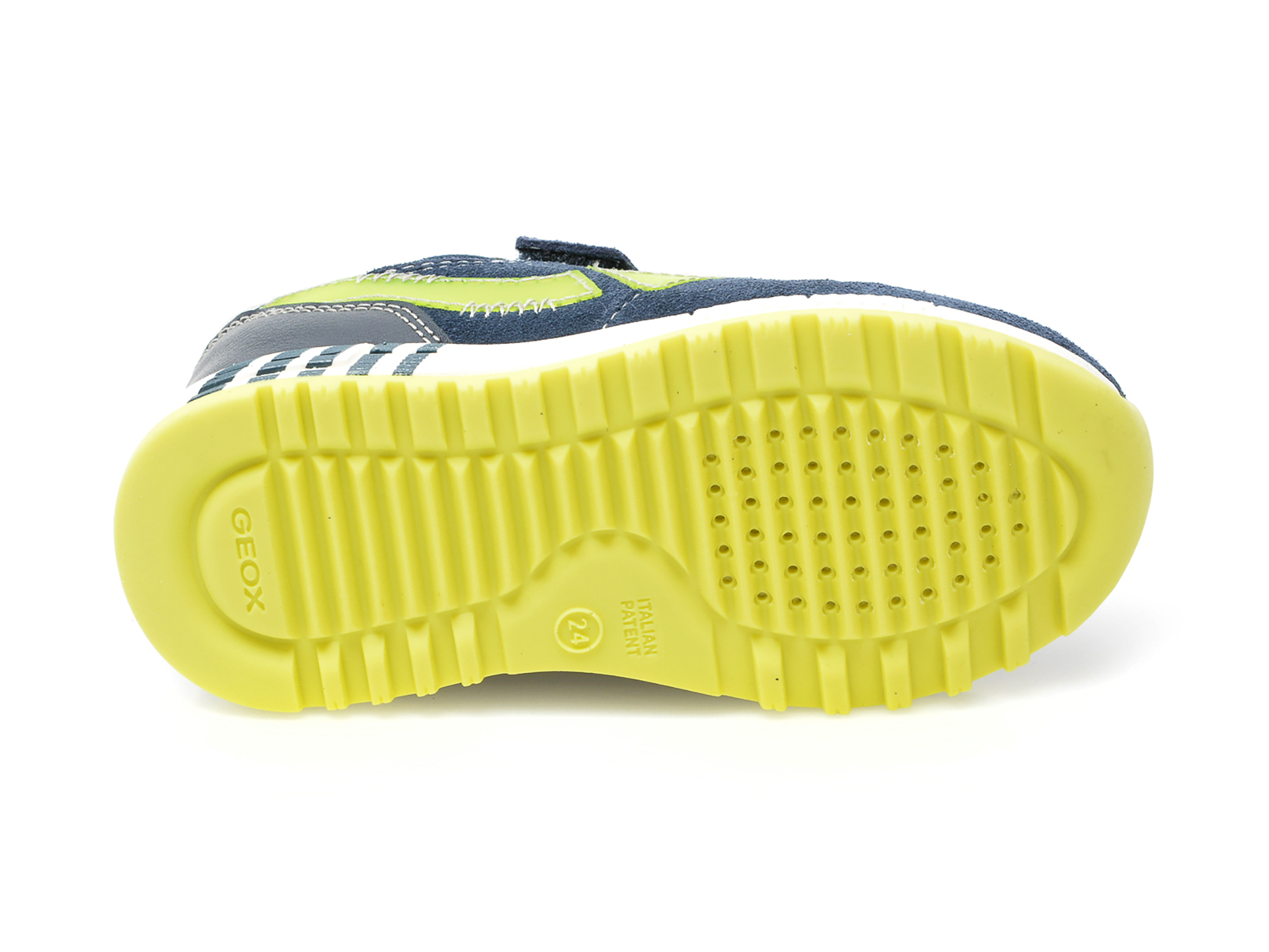 Pantofi sport GEOX bleumarin, B253CA, din material textil si piele intoarsa - 7