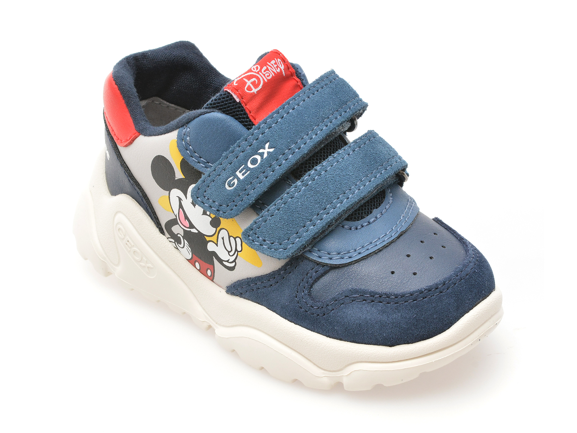 Pantofi sport GEOX bleumarin, B465RA, din piele ecologica