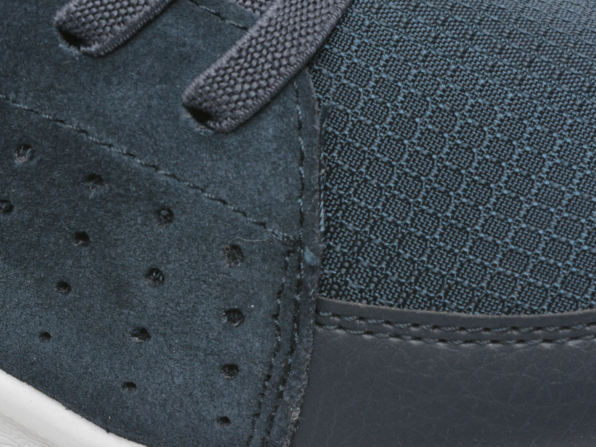 Pantofi sport GEOX bleumarin, J159BD, din material textil si piele intoarsa - 2