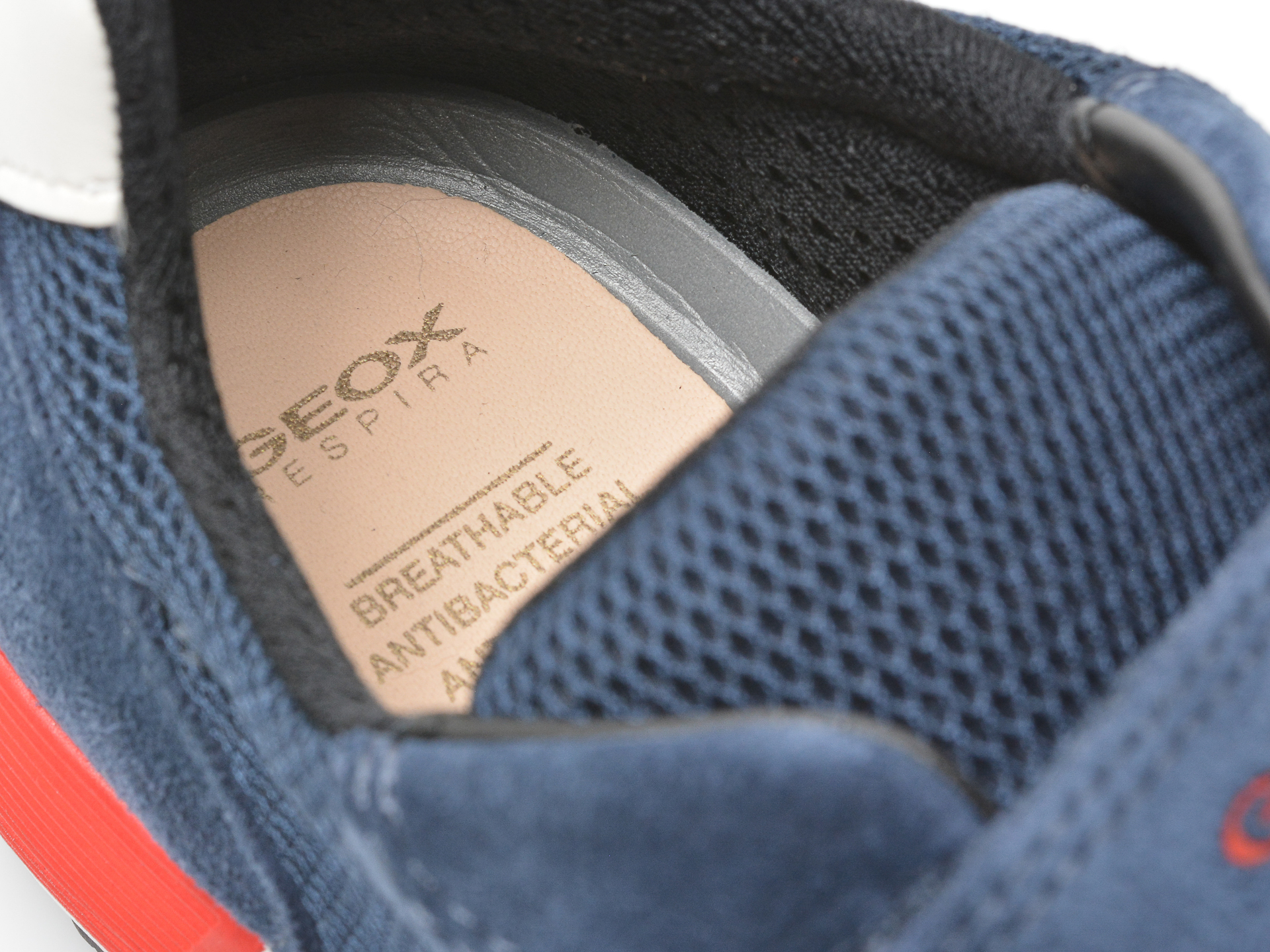 Pantofi sport GEOX bleumarin, J159EA, din material textil si piele naturala - 3