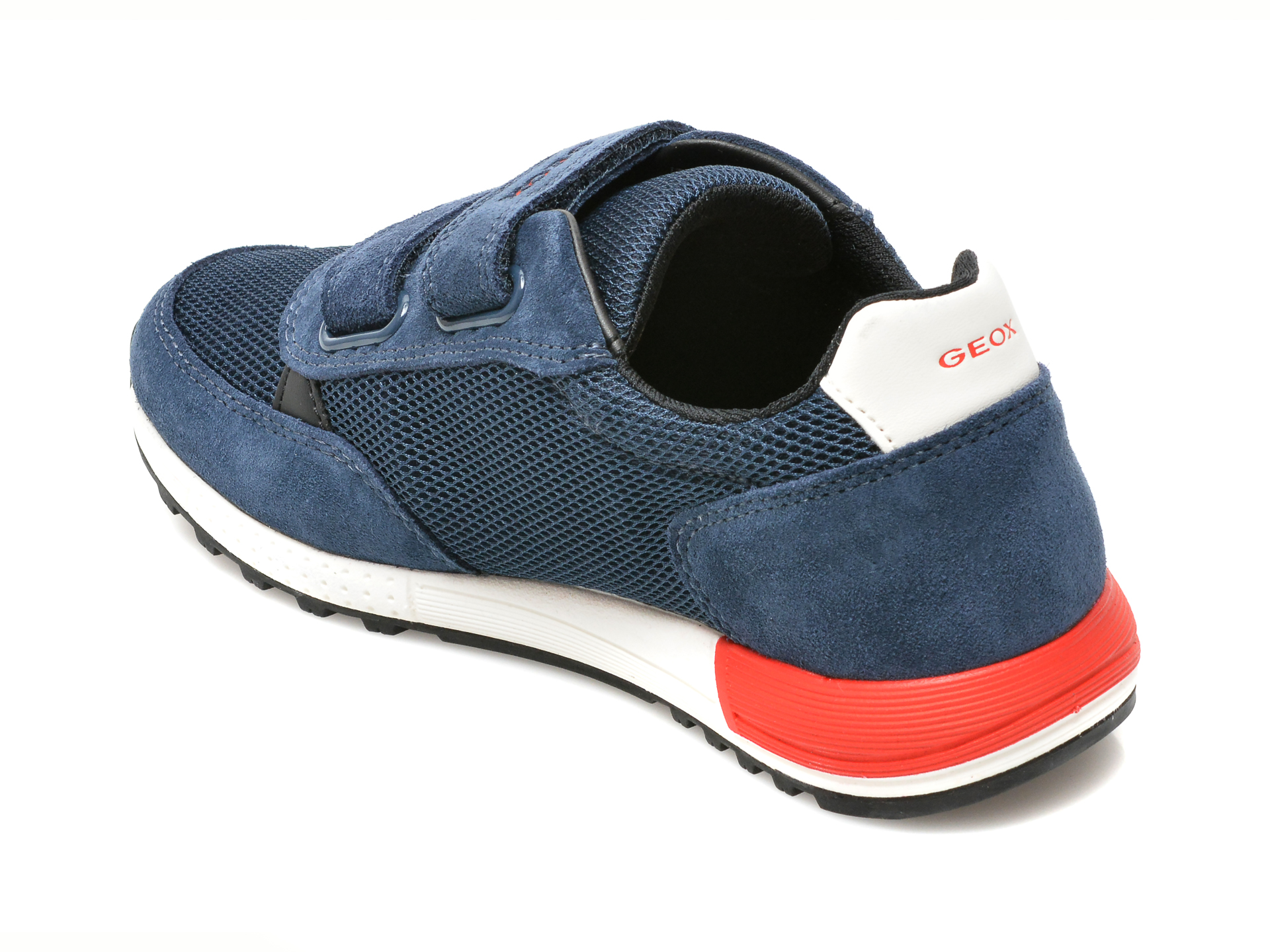 Pantofi sport GEOX bleumarin, J159EA, din material textil si piele naturala - 5