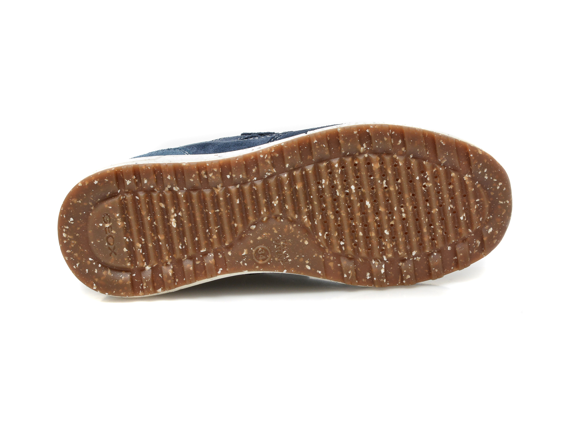 Pantofi sport GEOX bleumarin, J159ED, din material textil si piele intoarsa - 7