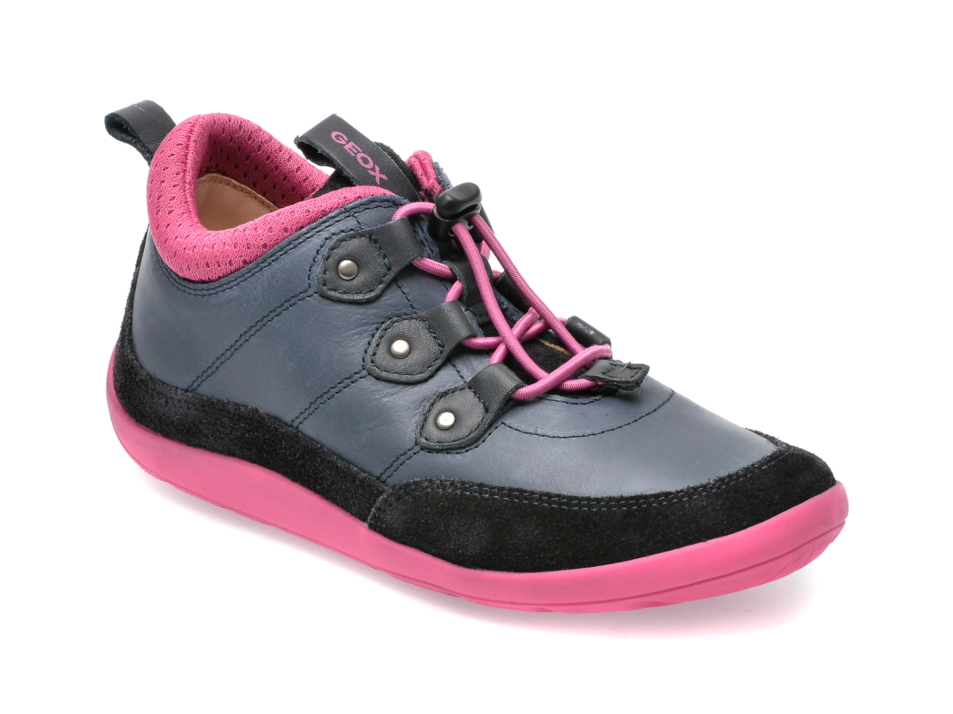 Pantofi sport GEOX bleumarin, J26GDA, din piele naturala /copii/incaltaminte imagine noua 2022