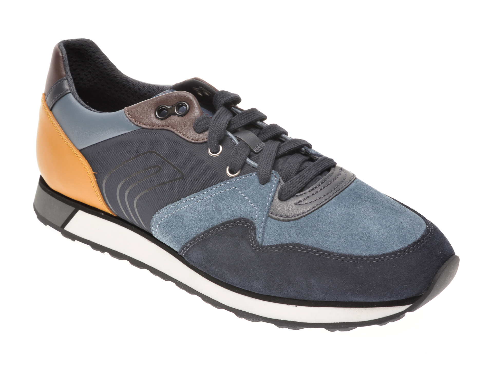 Pantofi sport GEOX bleumarin, U04AEC, din piele intoarsa imagine