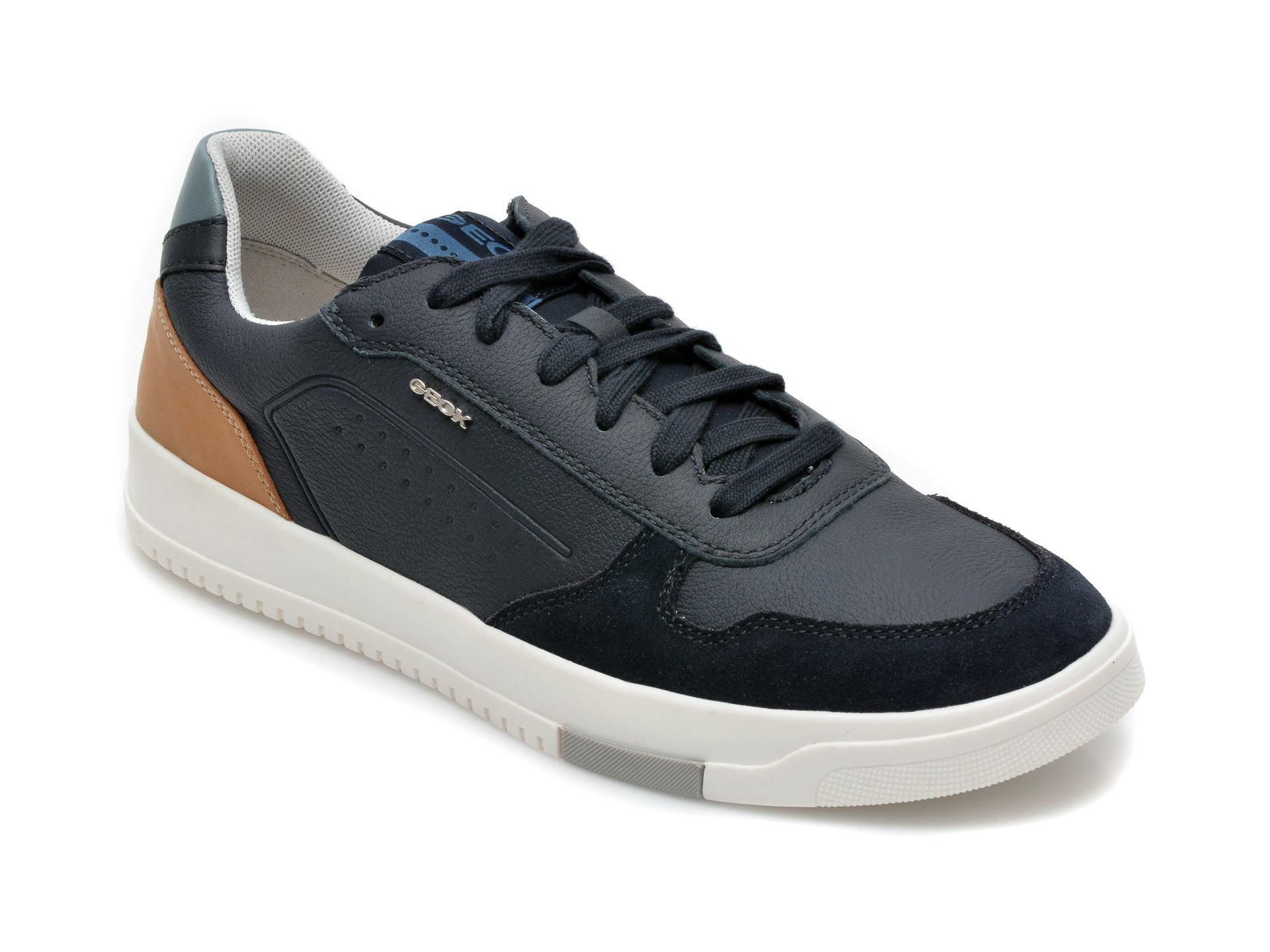 Pantofi sport GEOX bleumarin, U15AGB, din piele naturala imagine Black Friday 2021