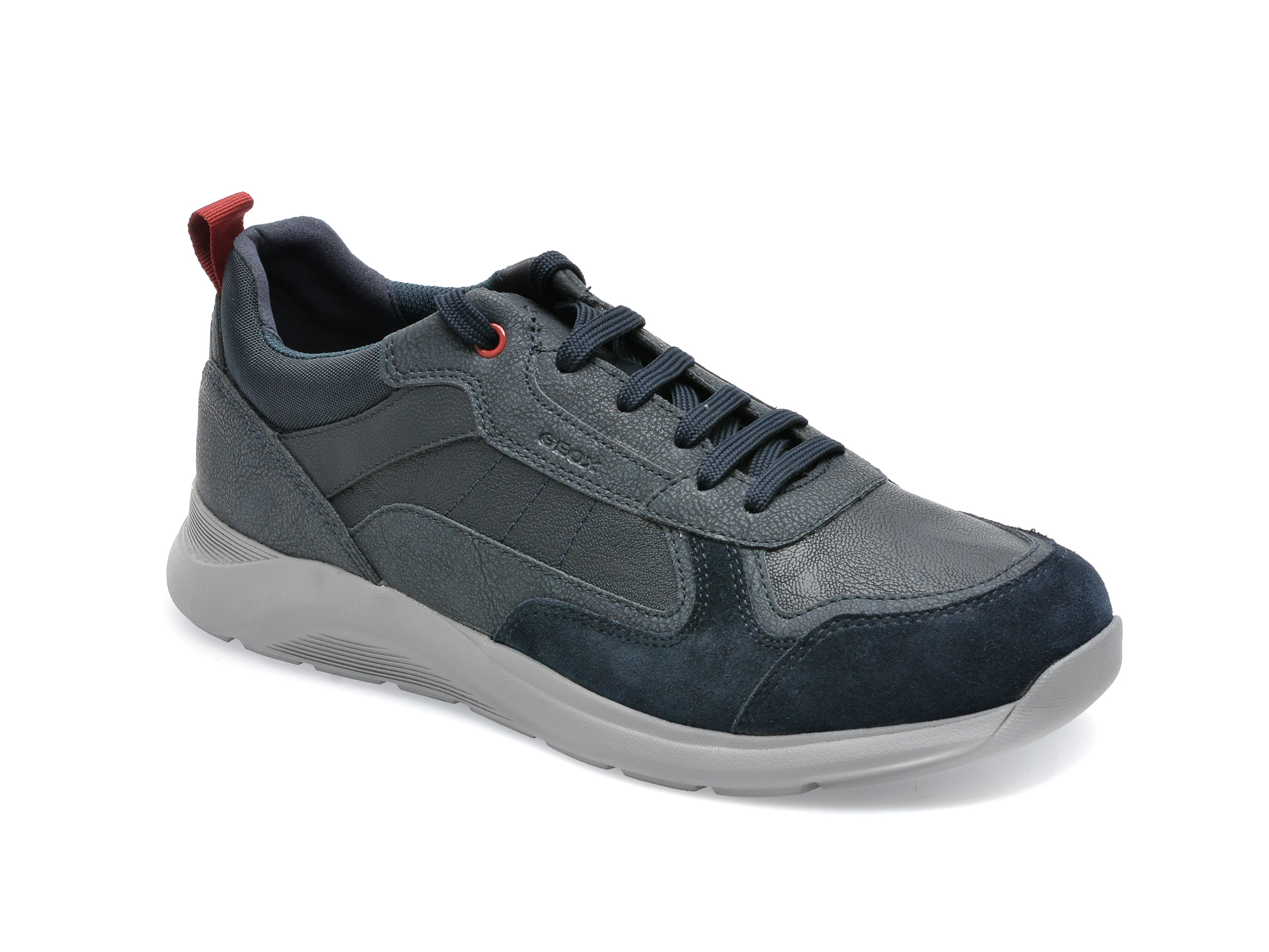 Pantofi sport GEOX bleumarin, U26ANA, din piele ecologica /barbati/pantofi
