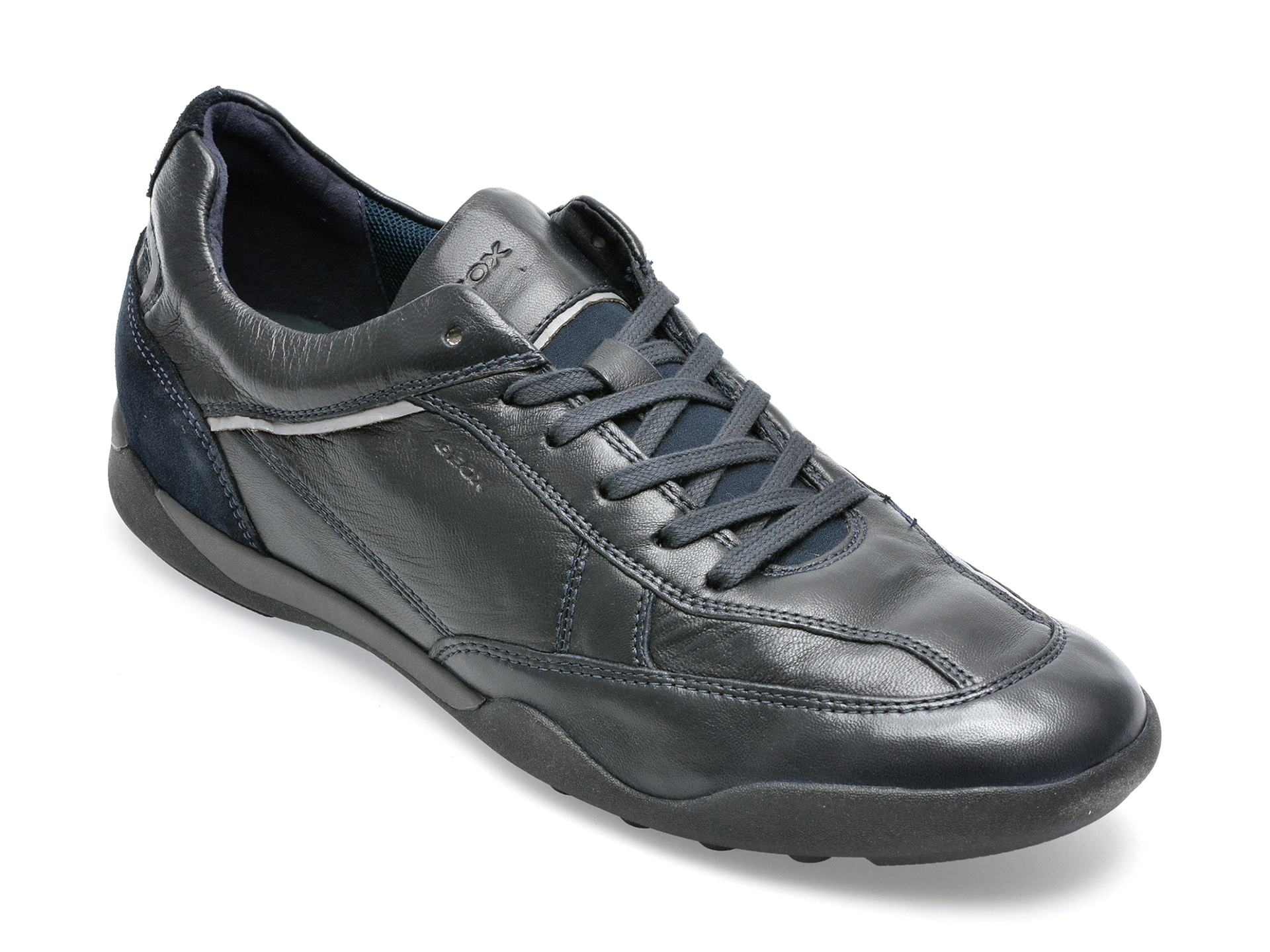 Pantofi sport GEOX bleumarin, U26FEA, din piele naturala /barbati/pantofi imagine noua 2022
