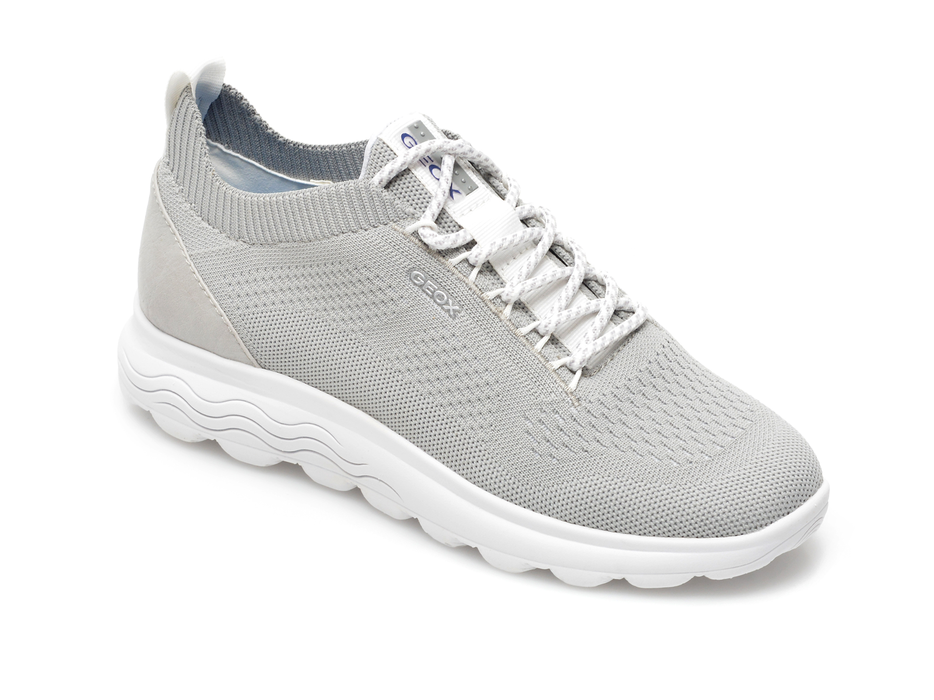 Pantofi sport GEOX gri, D15NUA, din material textil imagine reduceri black friday 2021 Geox