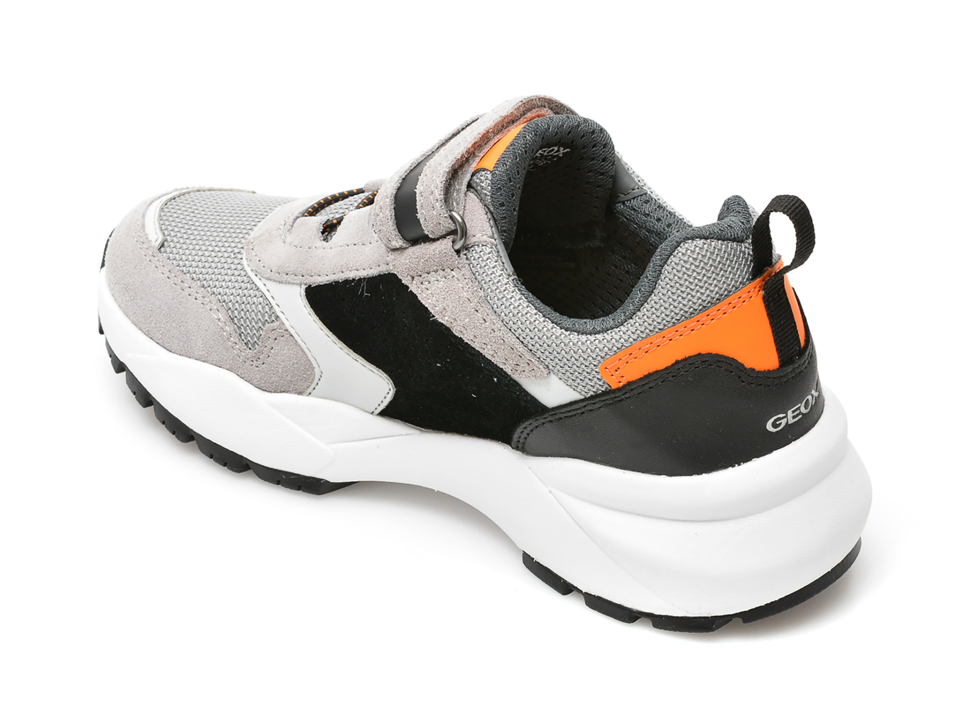 Pantofi sport GEOX gri, J16EQA, din material textil - 5