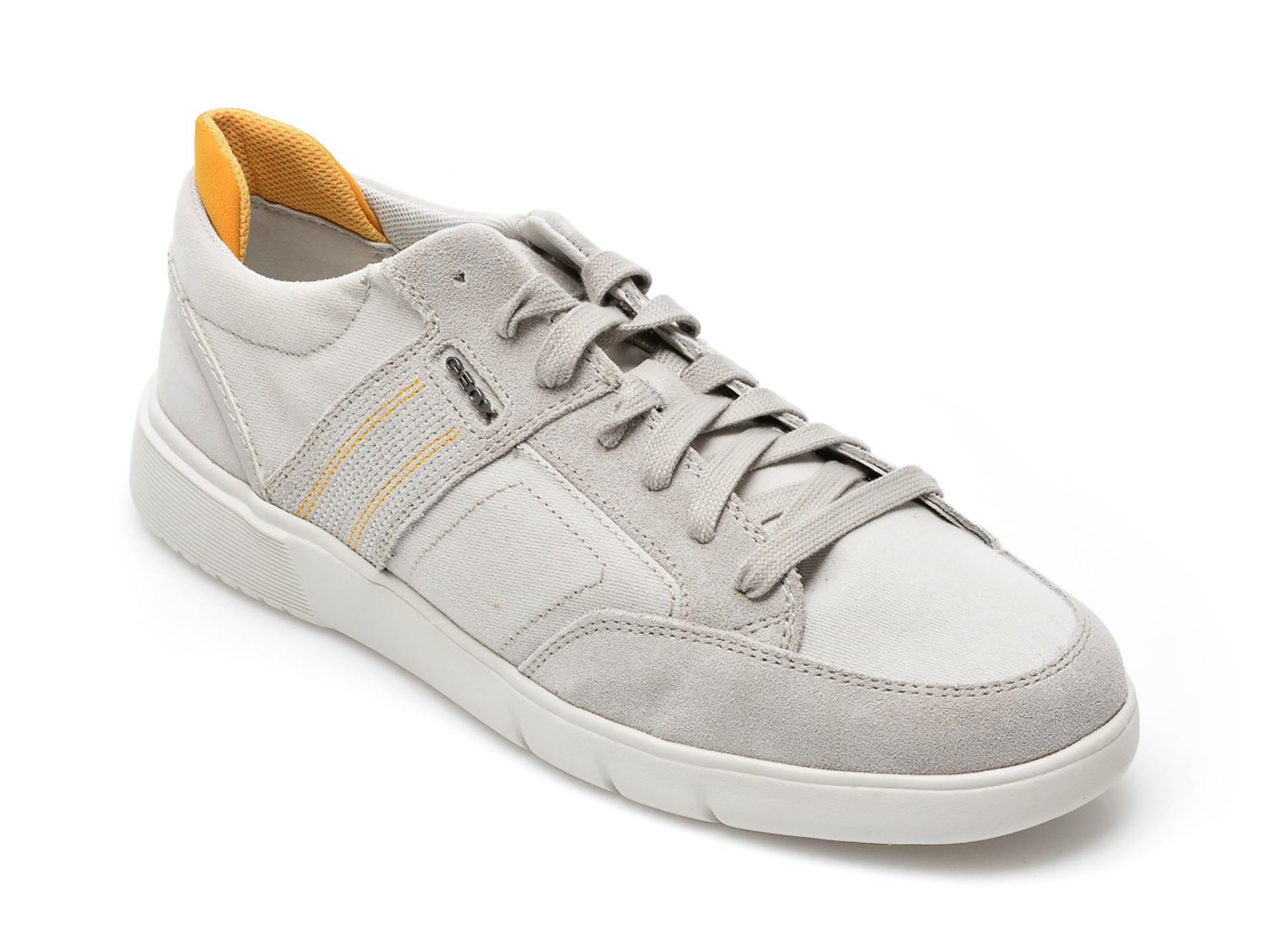 Pantofi sport GEOX gri, U25CYA, din material textil Geox Geox