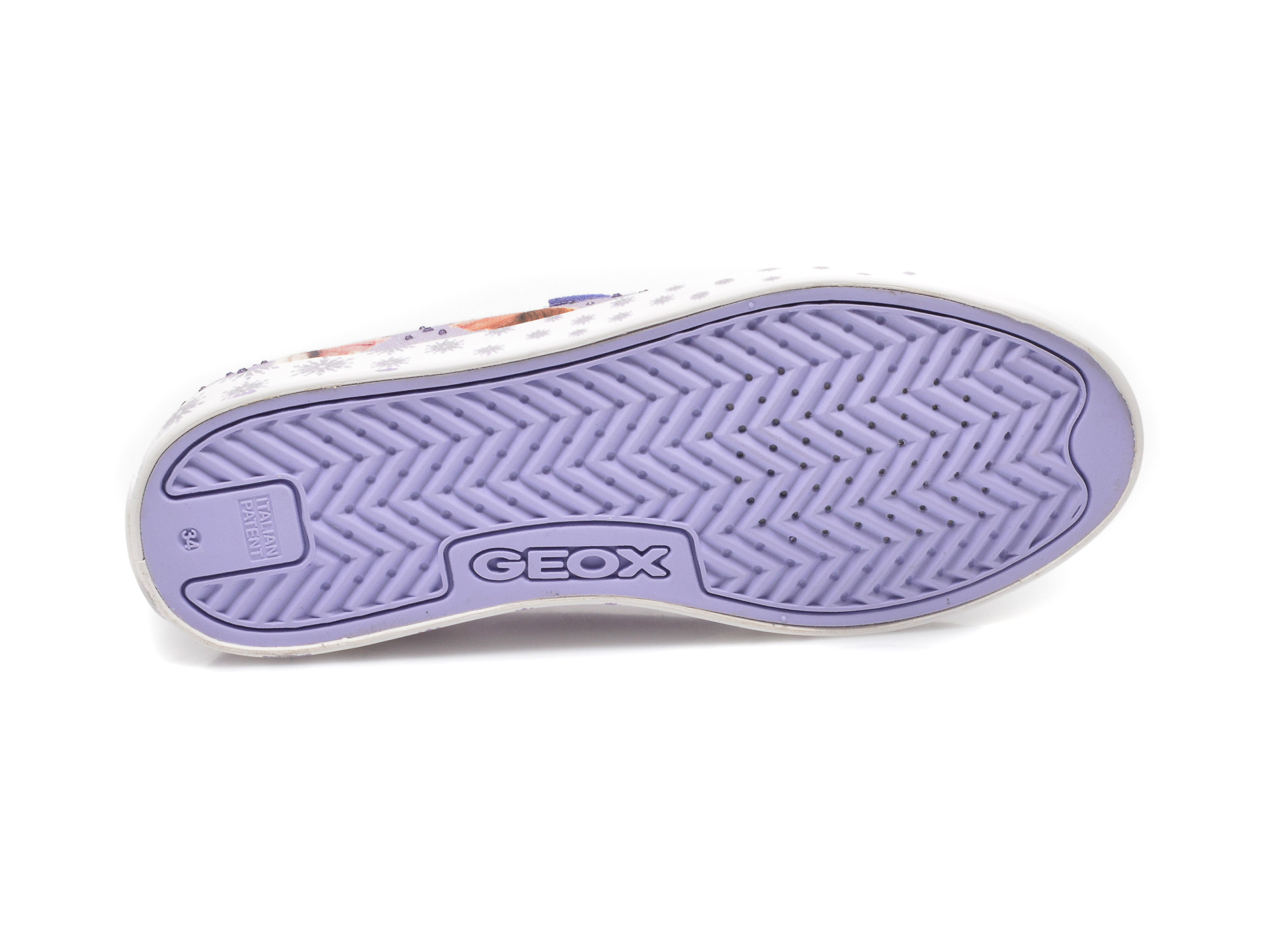 Pantofi sport GEOX mov, J1504A, din material textil - 7