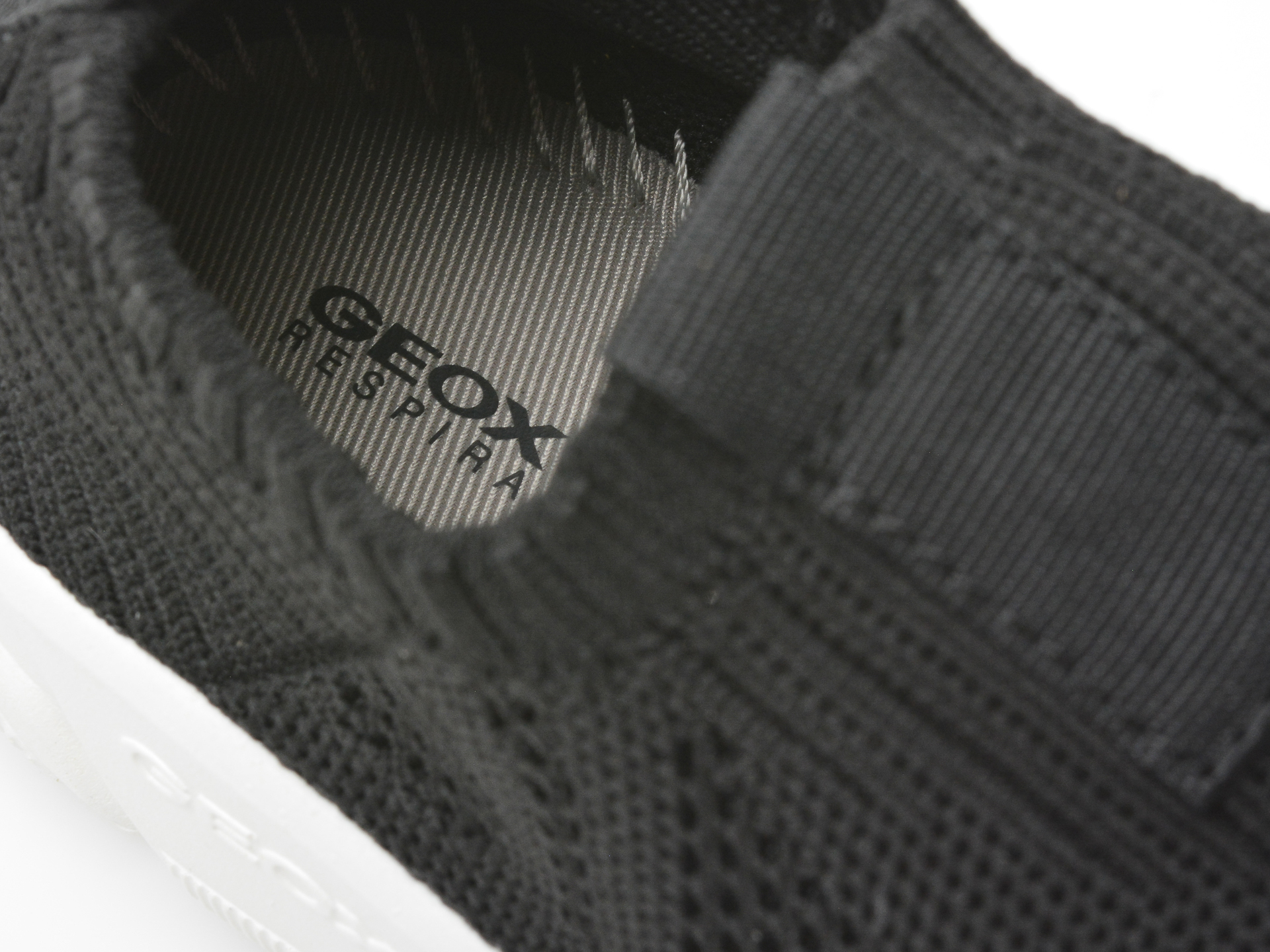 Pantofi sport GEOX negri, J02DMA, din material textil - 3