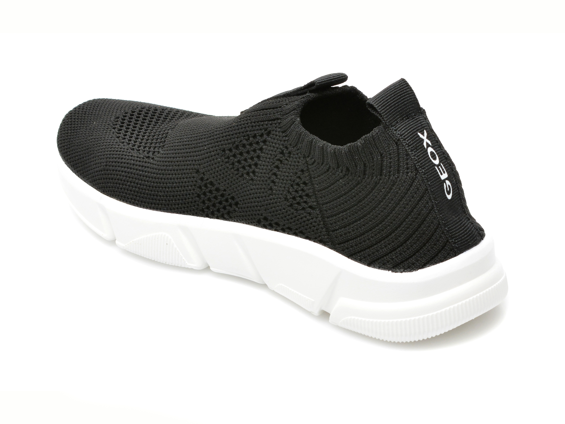 Pantofi sport GEOX negri, J02DMA, din material textil - 5