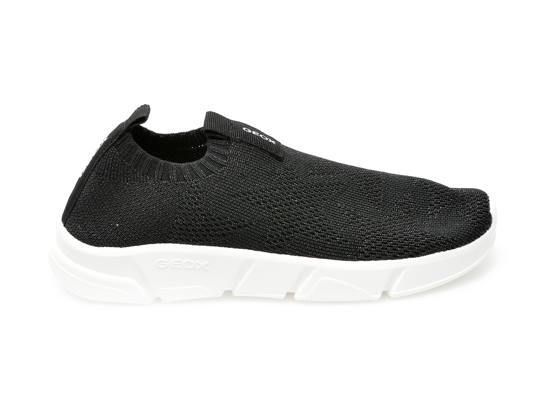 Pantofi sport GEOX negri, J25DLE, din material textil - 1