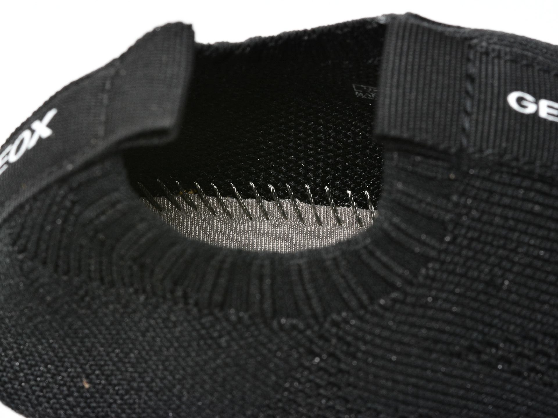 Pantofi sport GEOX negri, J25DLE, din material textil - 3