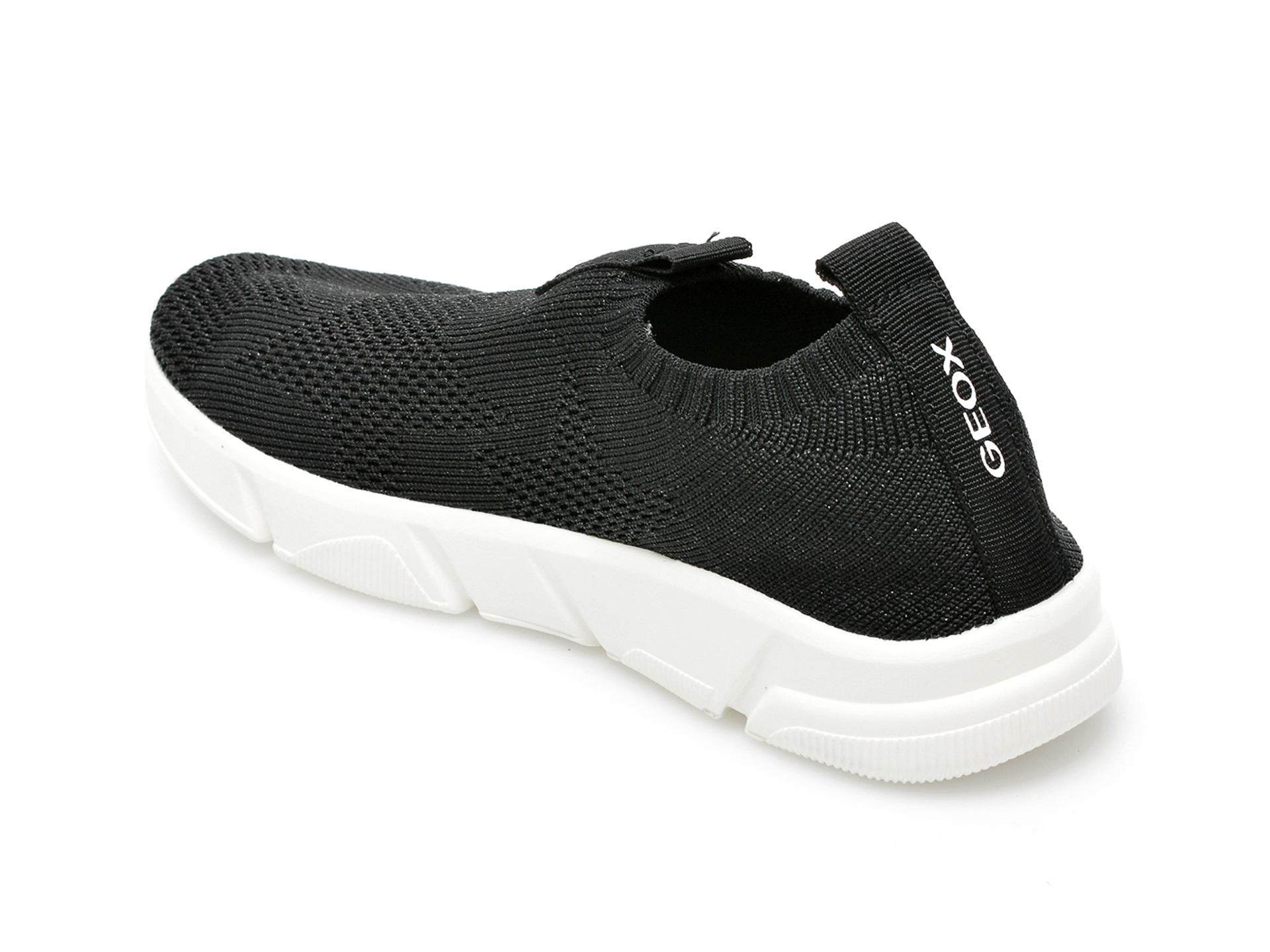 Pantofi sport GEOX negri, J25DLE, din material textil - 5