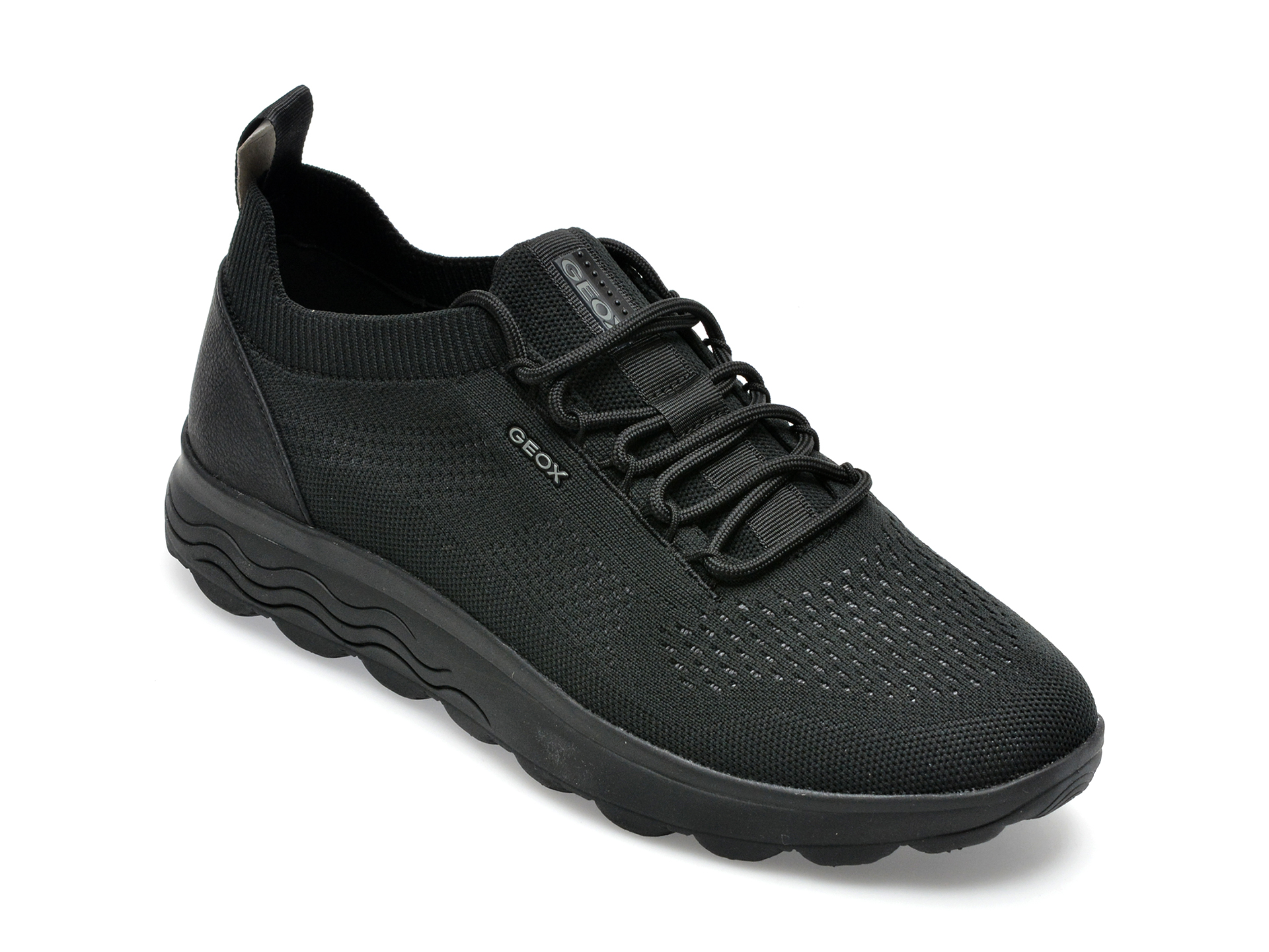 Pantofi sport GEOX negri, U15BYA, din material textil barbati 2023-05-28