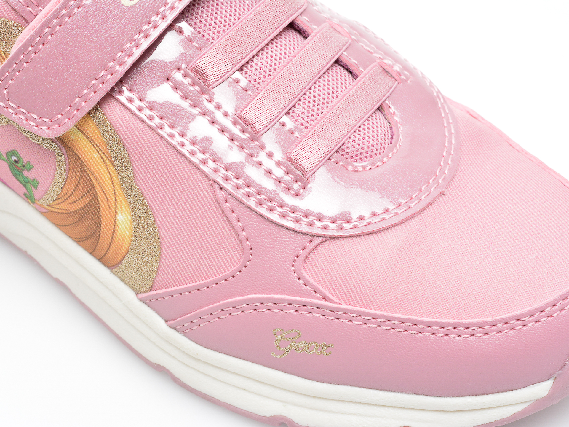 Pantofi sport GEOX roz, J258VA, din piele ecologica - 2