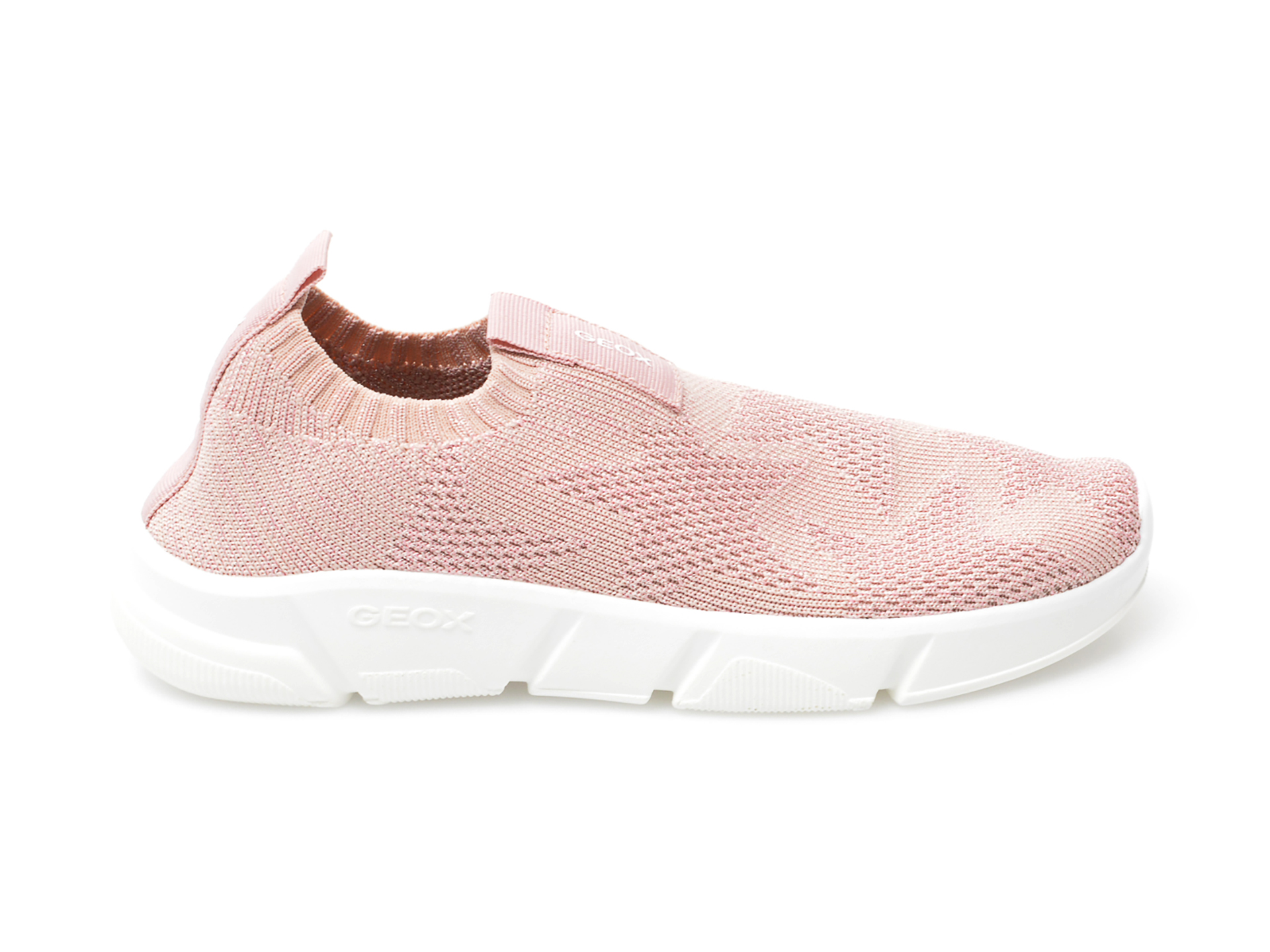 Pantofi sport GEOX roz, J25DLE, din material textil - 1