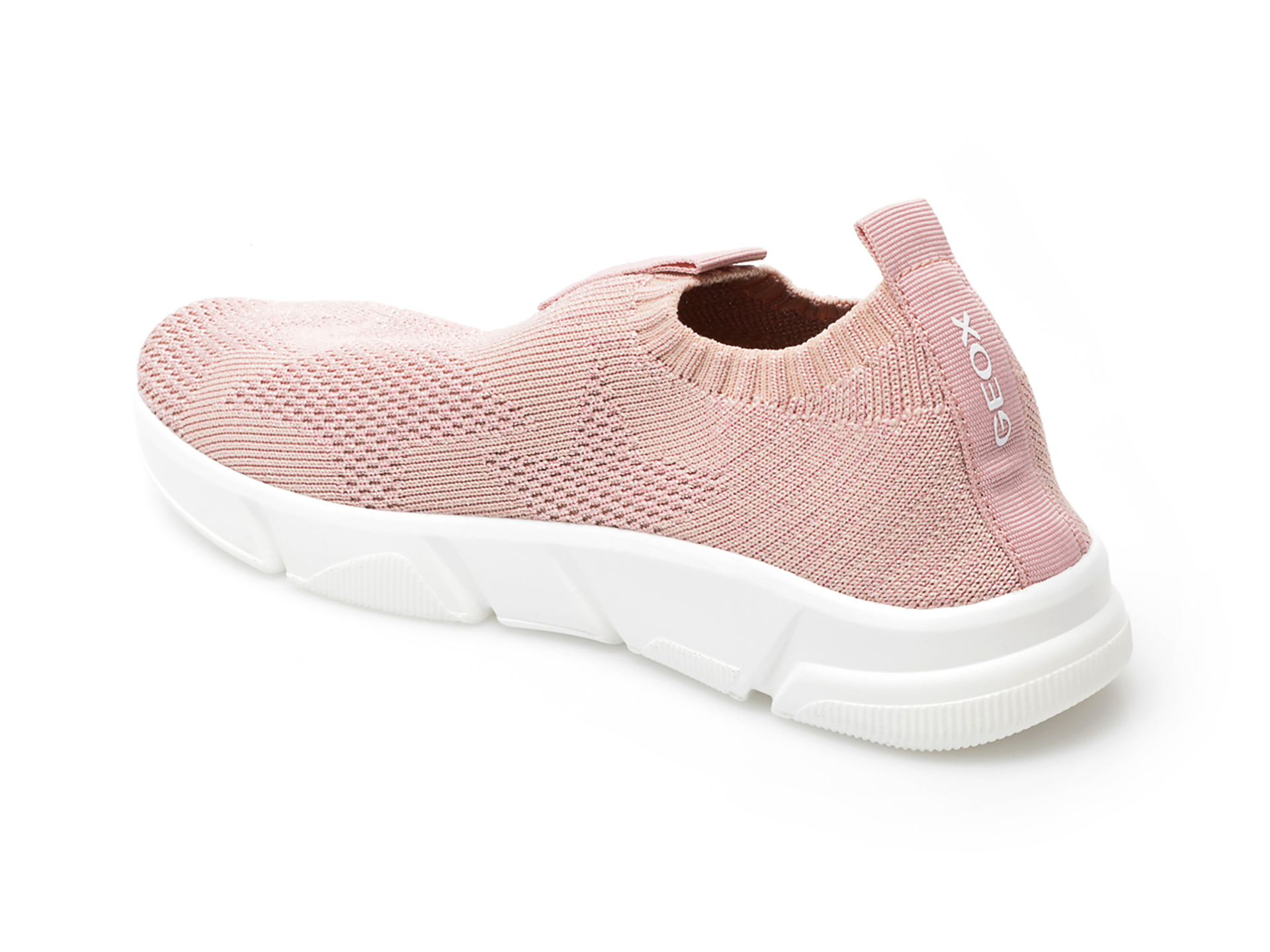 Pantofi sport GEOX roz, J25DLE, din material textil - 5