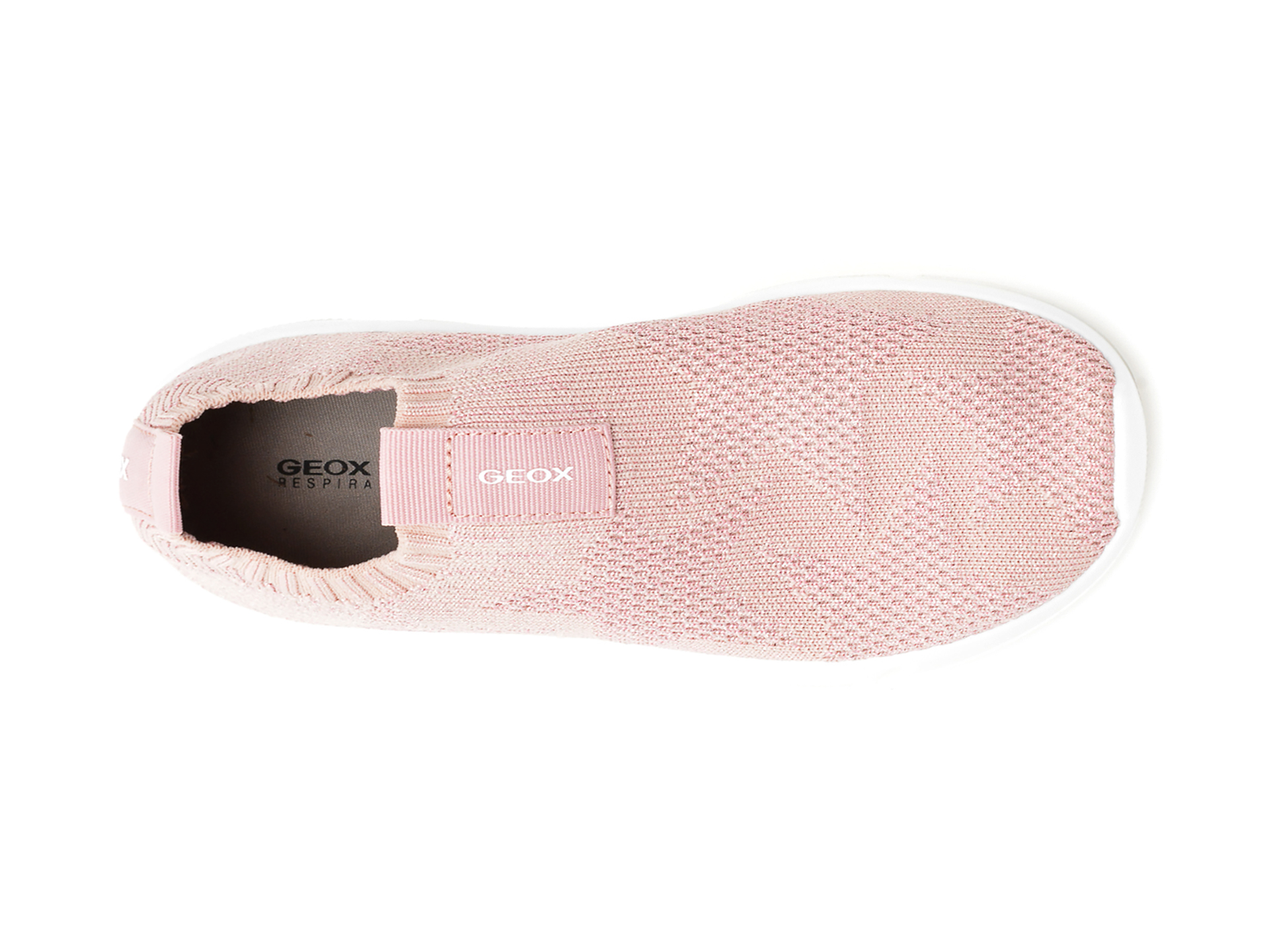 Pantofi sport GEOX roz, J25DLE, din material textil - 6