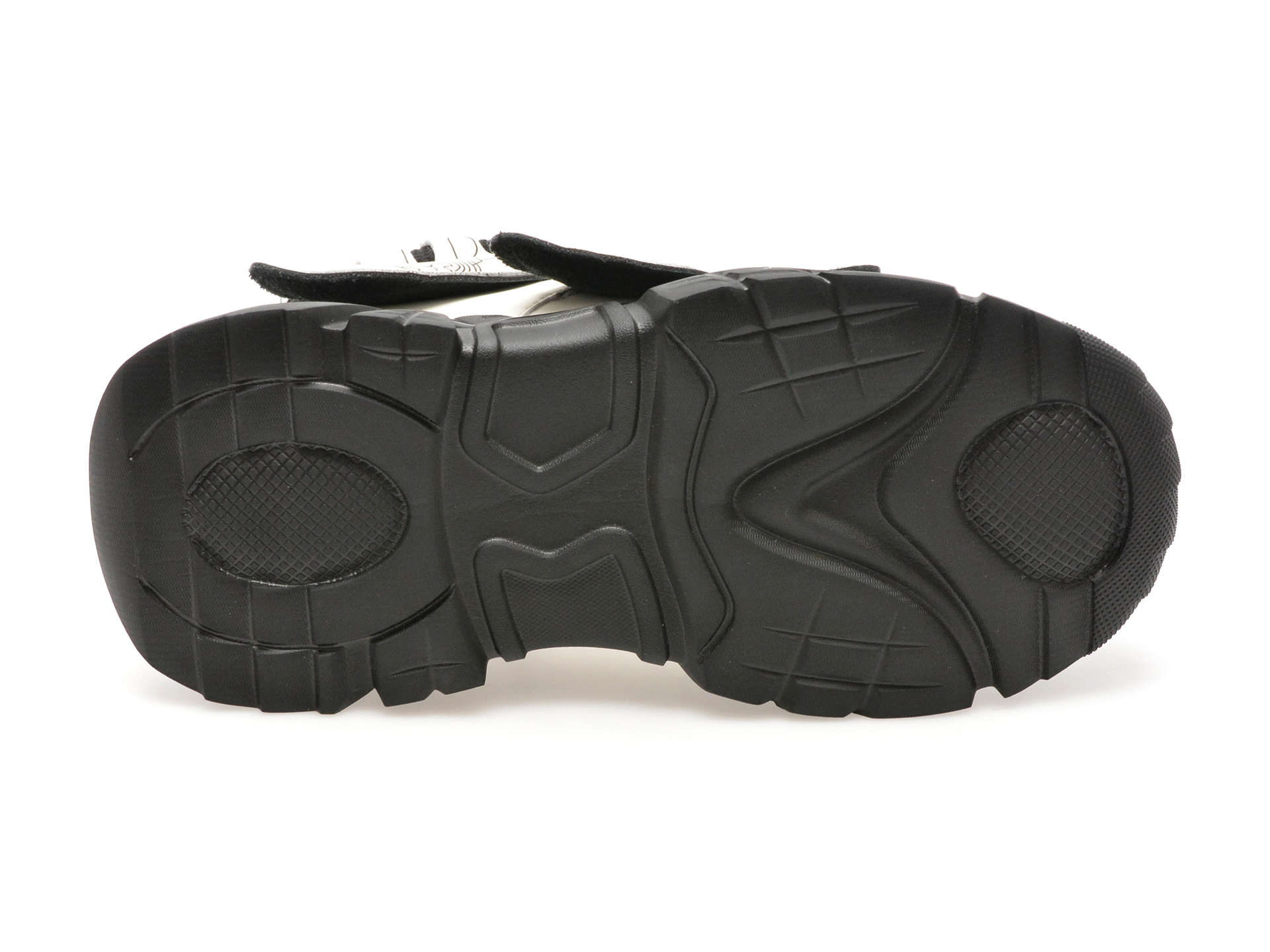 Pantofi Sport GRYXX alb-negru, 885, din piele naturala