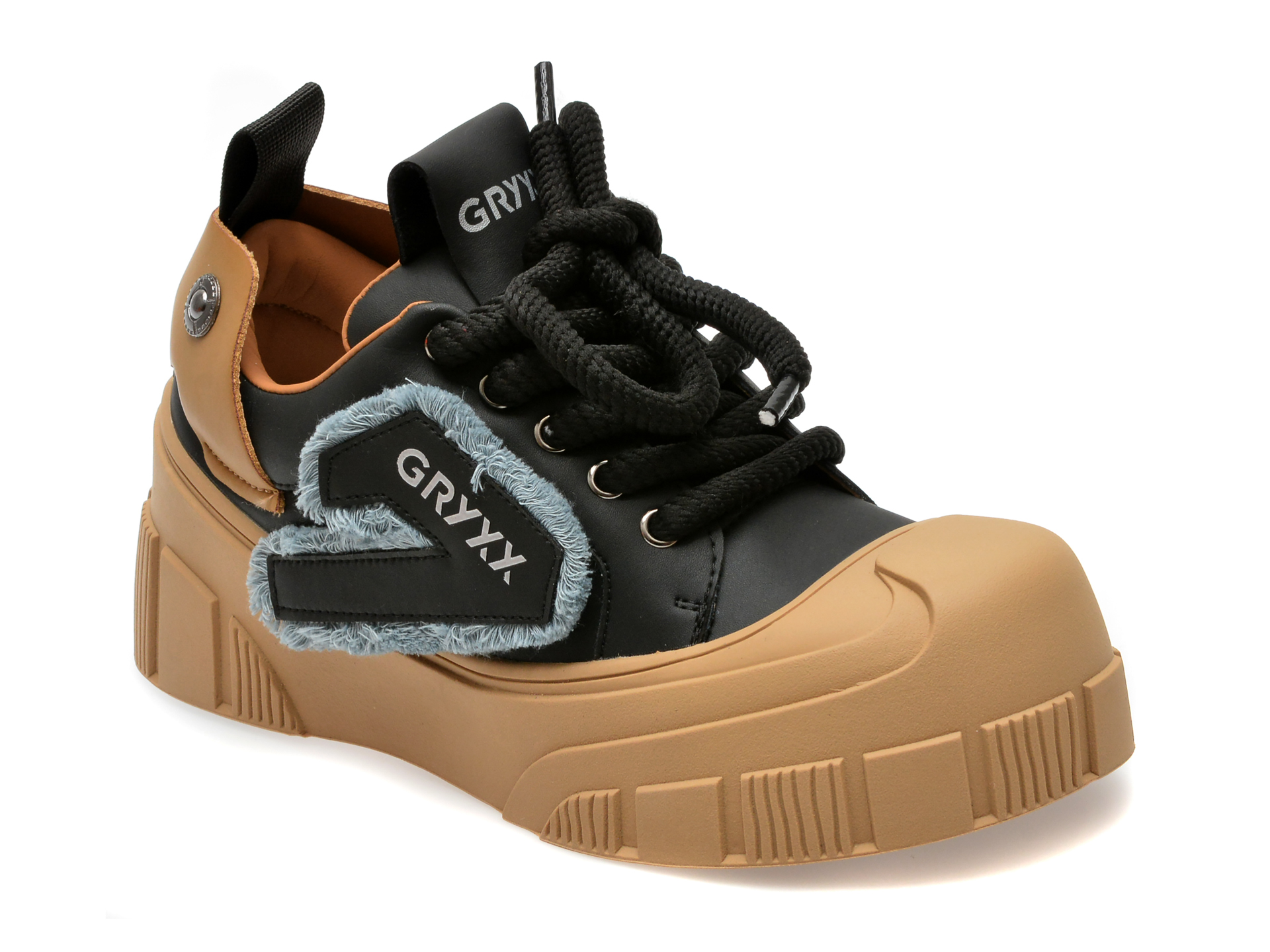 Pantofi Sport Gryxx Albastri, 3611, Din Piele Naturala