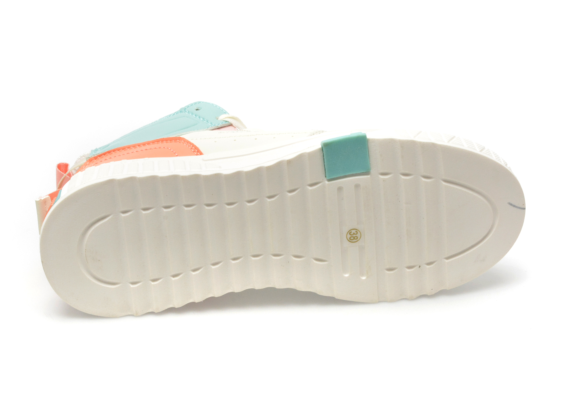Pantofi sport GRYXX albe, 2518, din piele ecologica si material textil