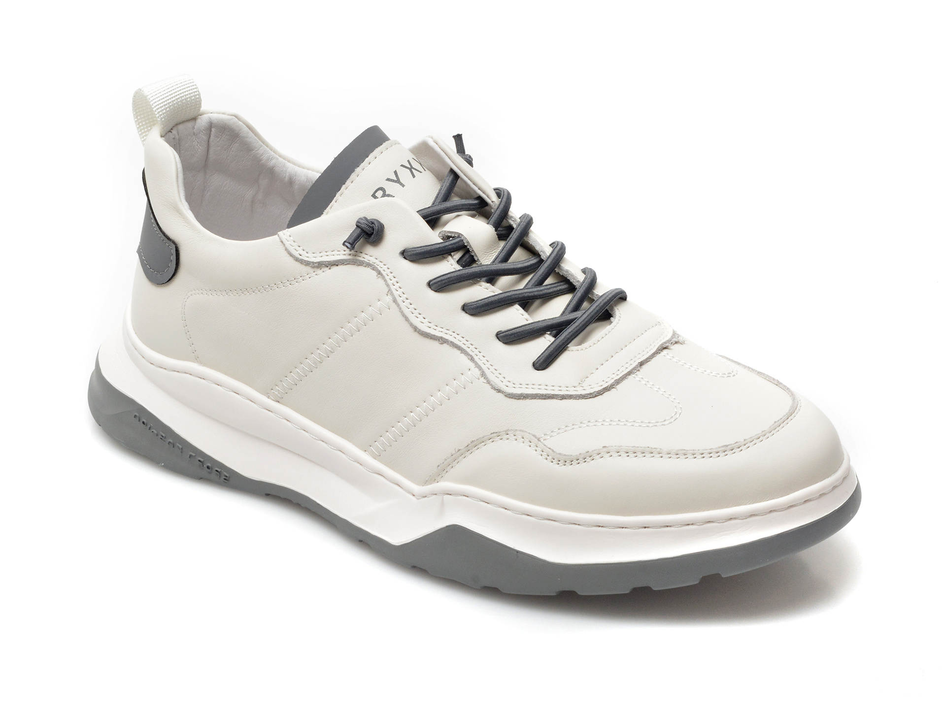 Pantofi sport GRYXX albi, 16055, din piele naturala 2023 ❤️ Pret Super Black Friday otter.ro imagine noua 2022