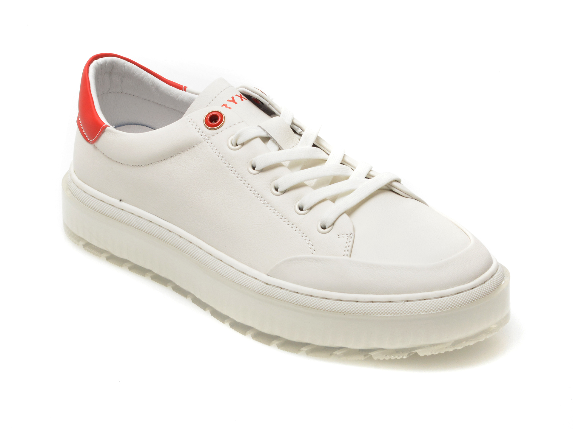 Pantofi sport GRYXX albi, 21651, din piele naturala 2023 ❤️ Pret Super Black Friday otter.ro imagine noua 2022