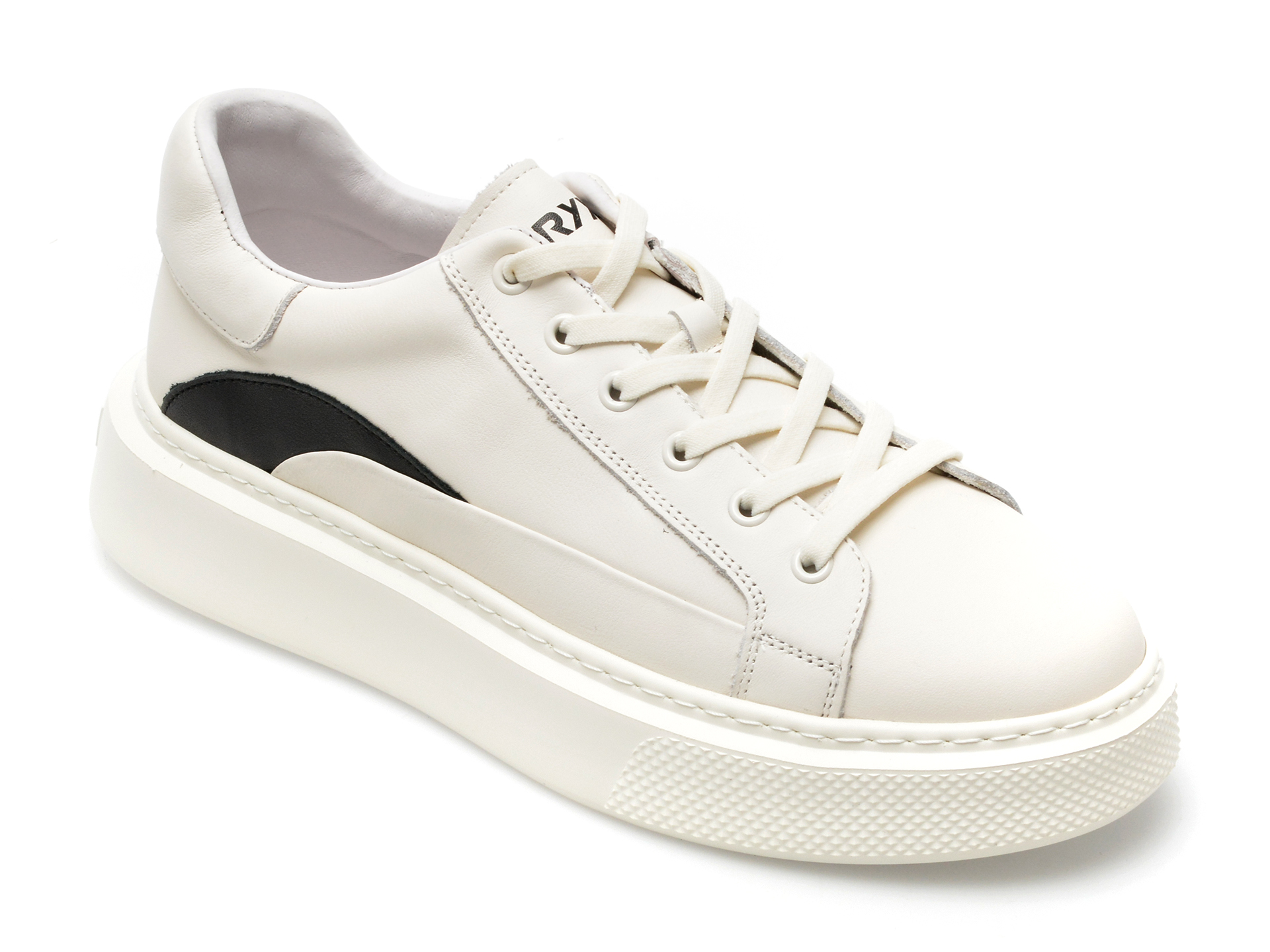 Pantofi sport GRYXX albi, 22050, din piele naturala /barbati/pantofi imagine noua