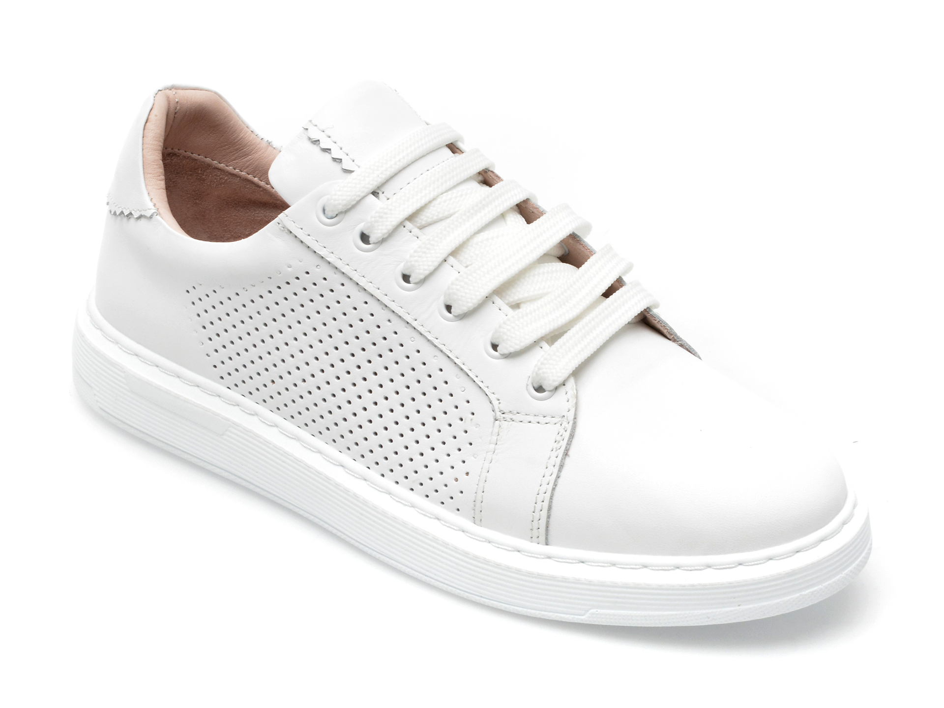 Pantofi sport GRYXX albi, 4442412, din piele naturala /femei/pantofi