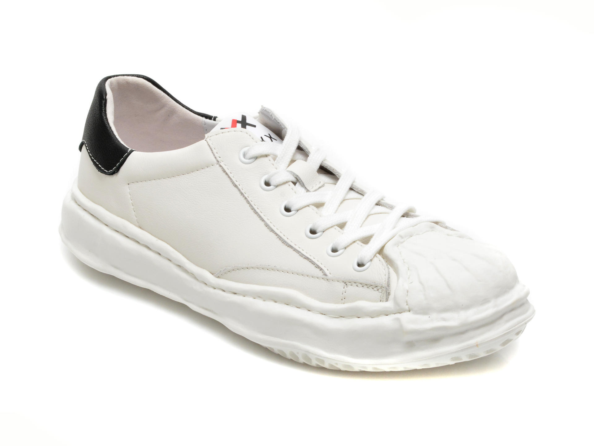 Pantofi sport GRYXX albi, 7028, din piele naturala Gryxx imagine 2022 reducere