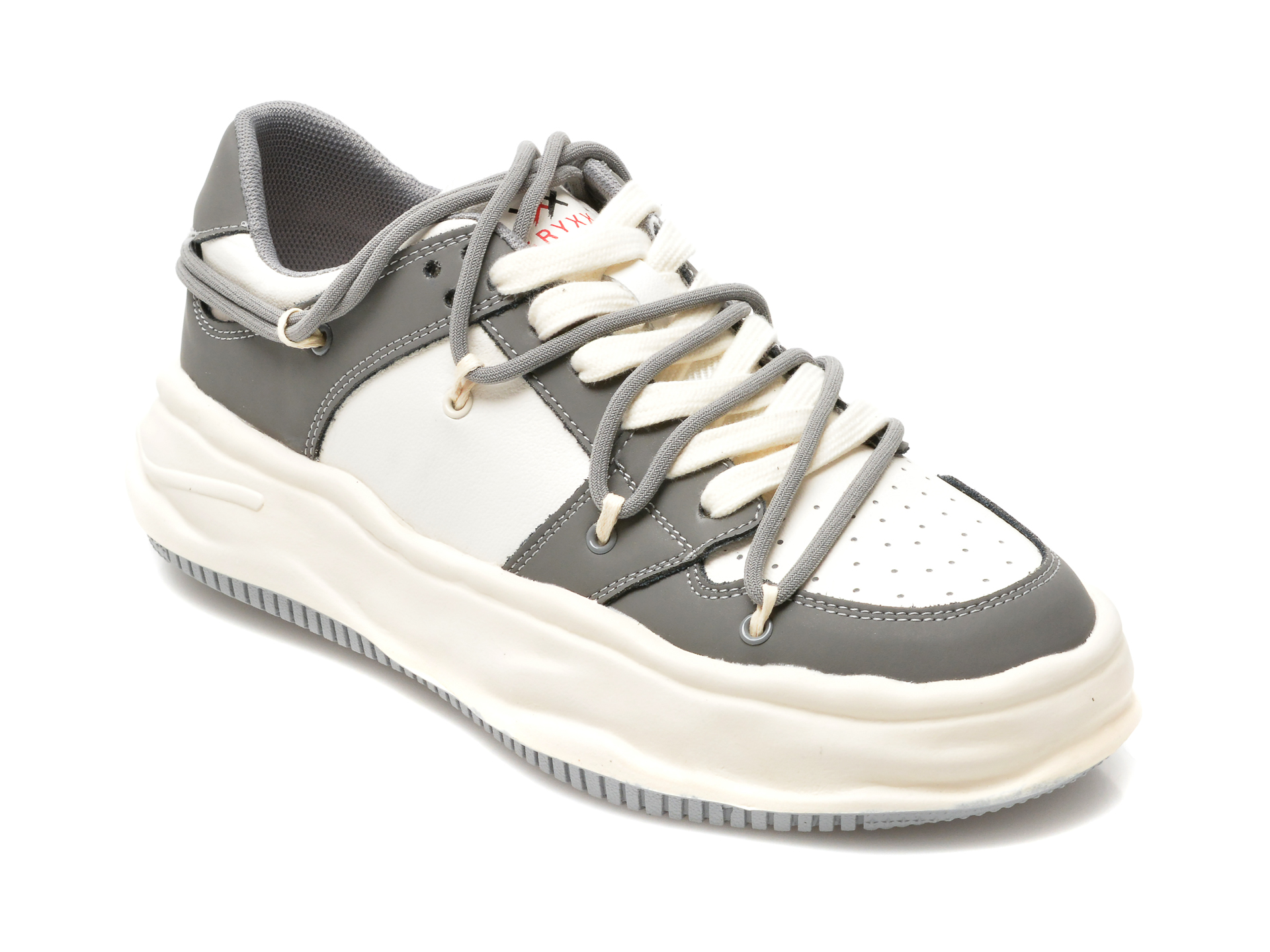 Pantofi sport GRYXX albi, 715, din piele naturala Gryxx