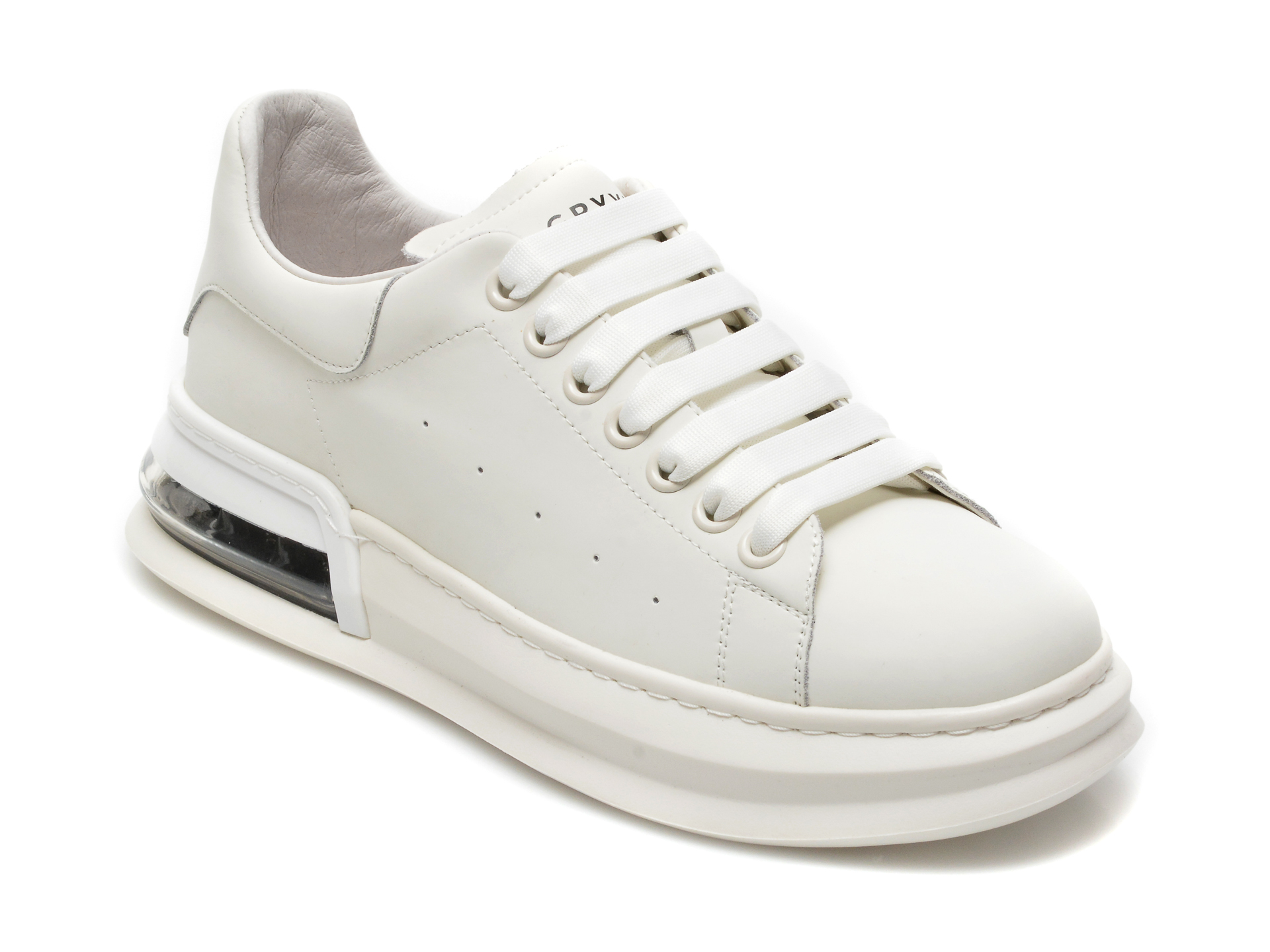 Pantofi sport GRYXX albi, 8115, din piele naturala Gryxx