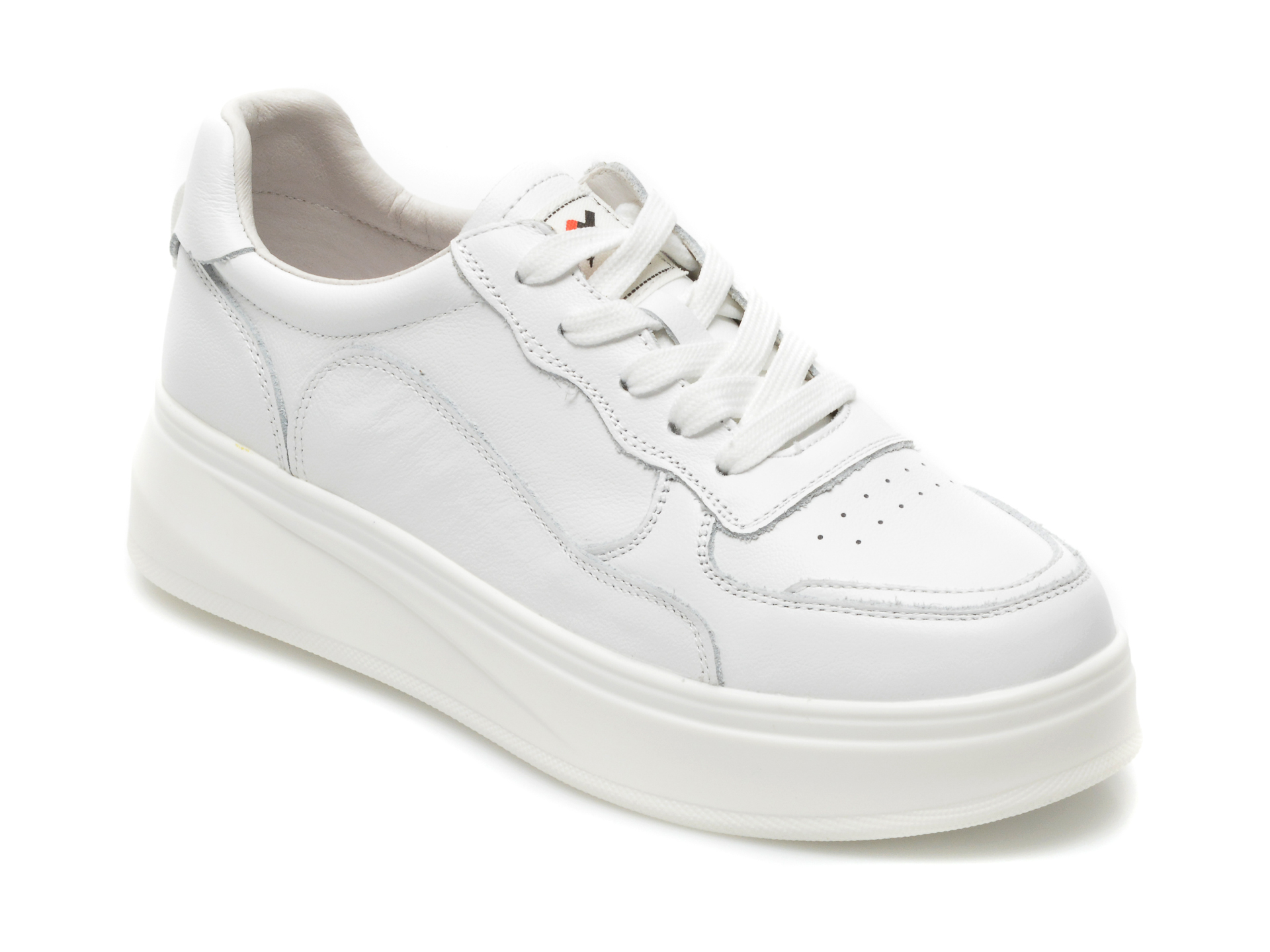 Pantofi sport GRYXX albi, 82552, din piele naturala Gryxx Gryxx