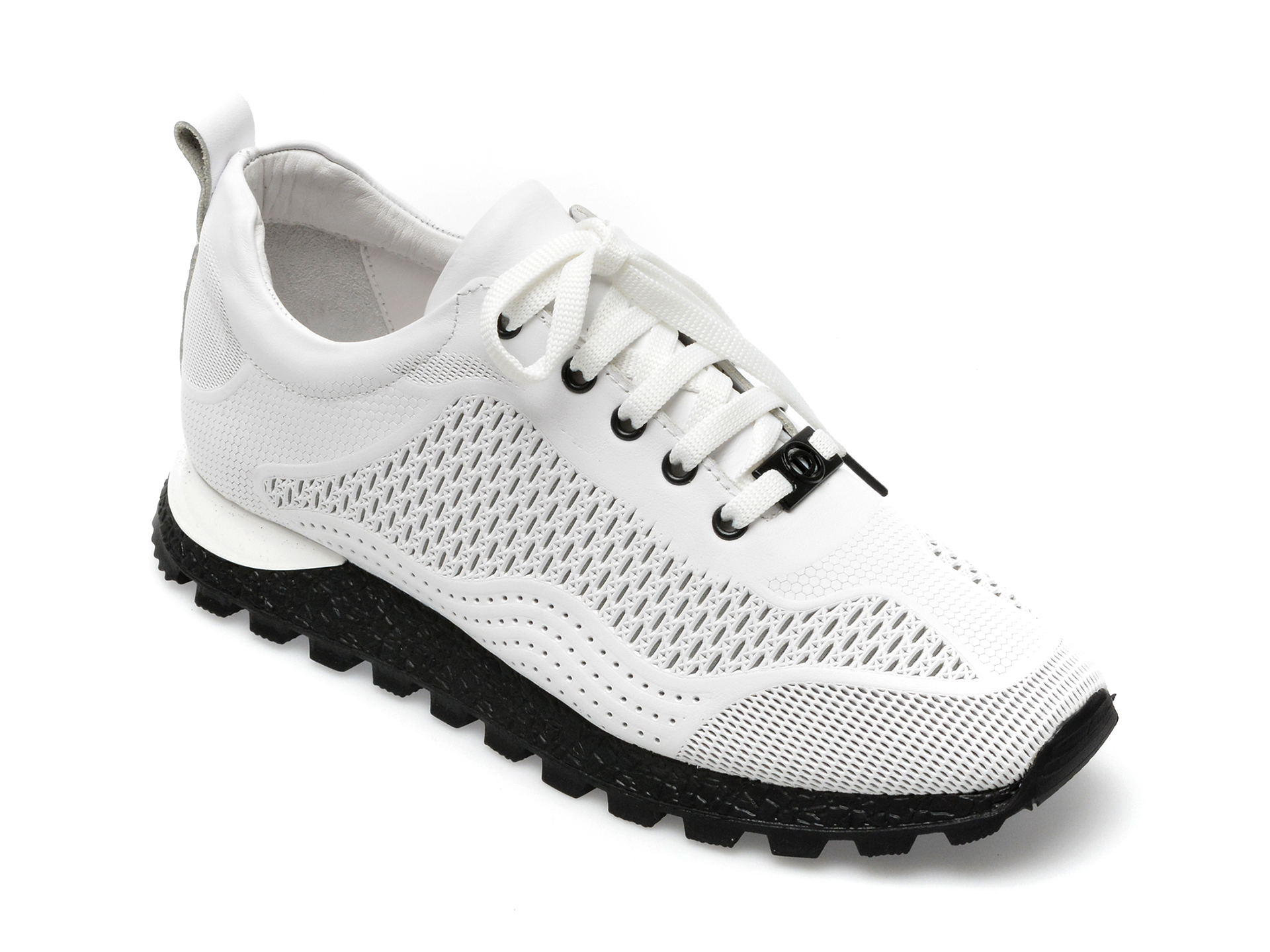 Pantofi sport GRYXX albi, 82778, din piele naturala /femei/pantofi imagine super redus 2022