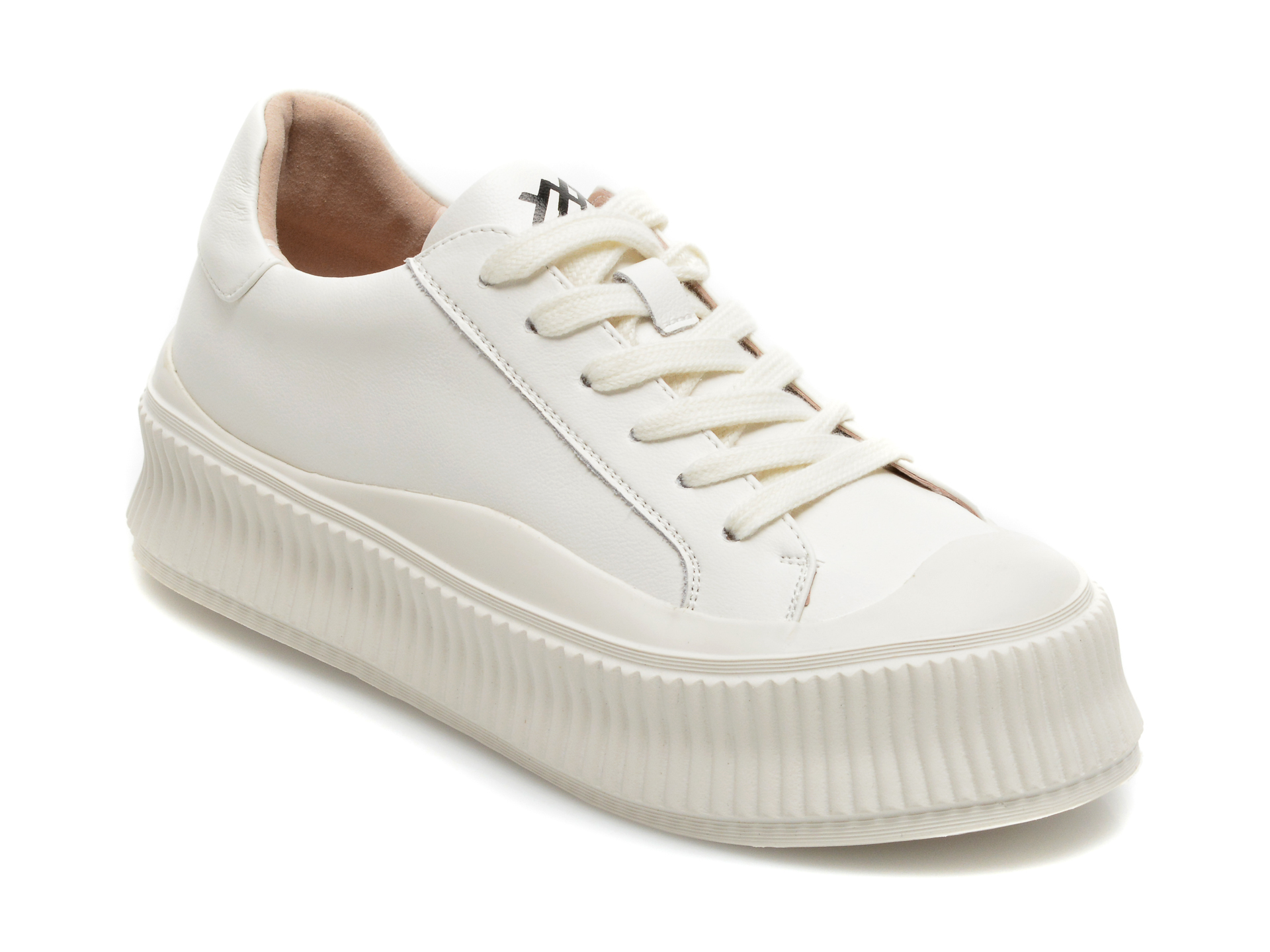 Pantofi sport GRYXX albi, B692, din piele naturala Gryxx Gryxx