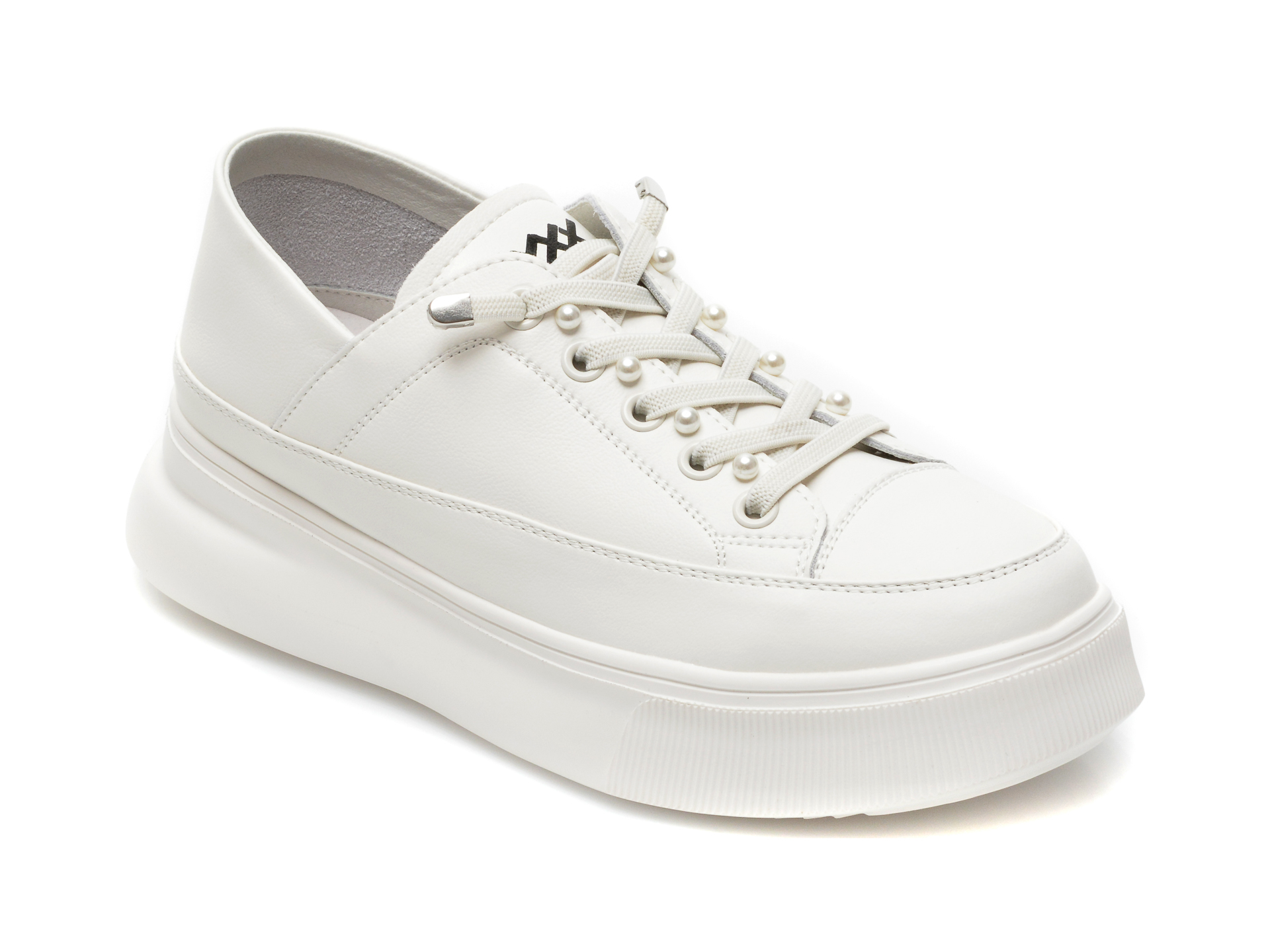 Pantofi sport GRYXX albi, B756, din piele naturala Gryxx Gryxx