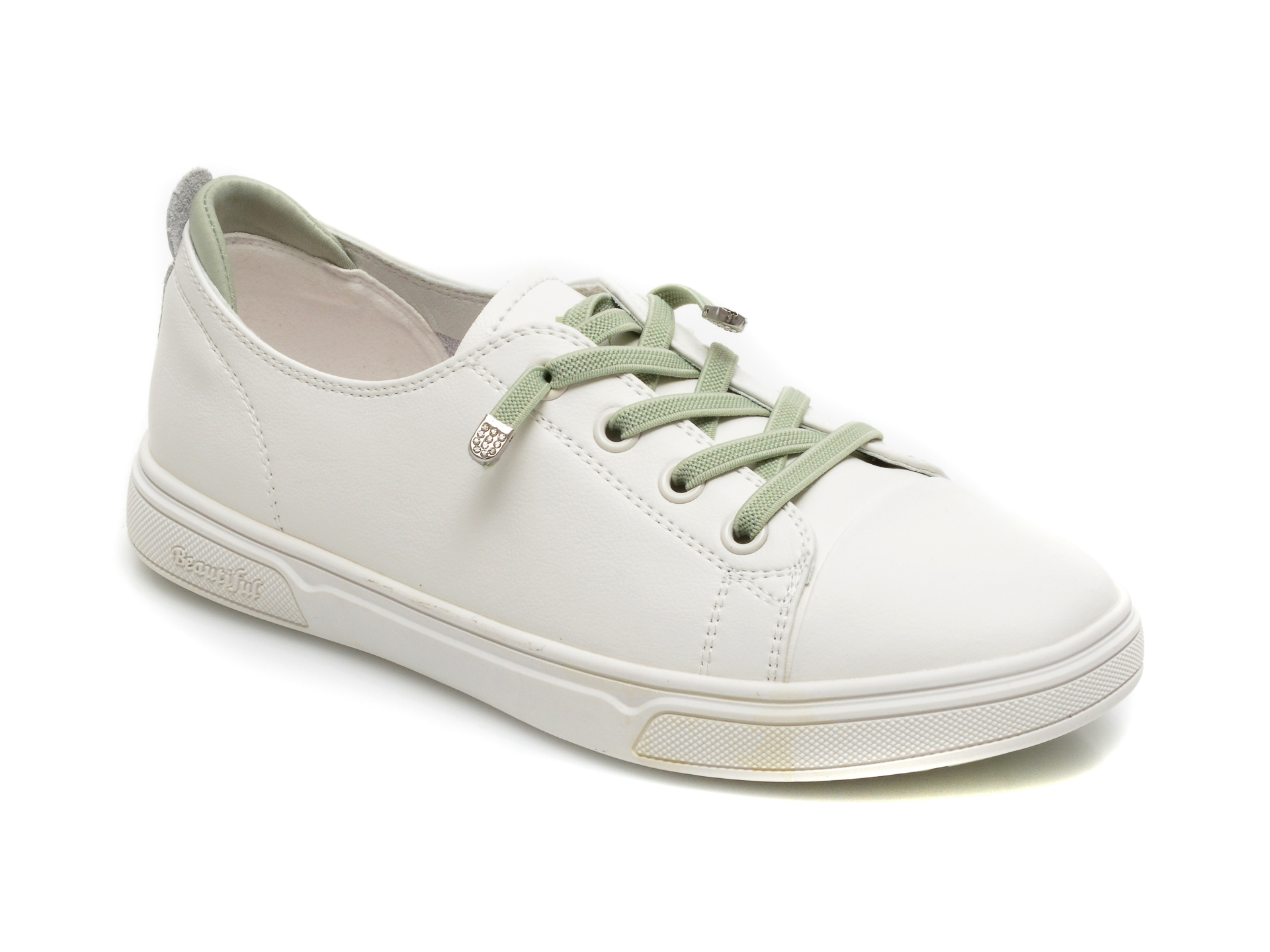Pantofi sport GRYXX albi, B801, din piele naturala Gryxx Gryxx